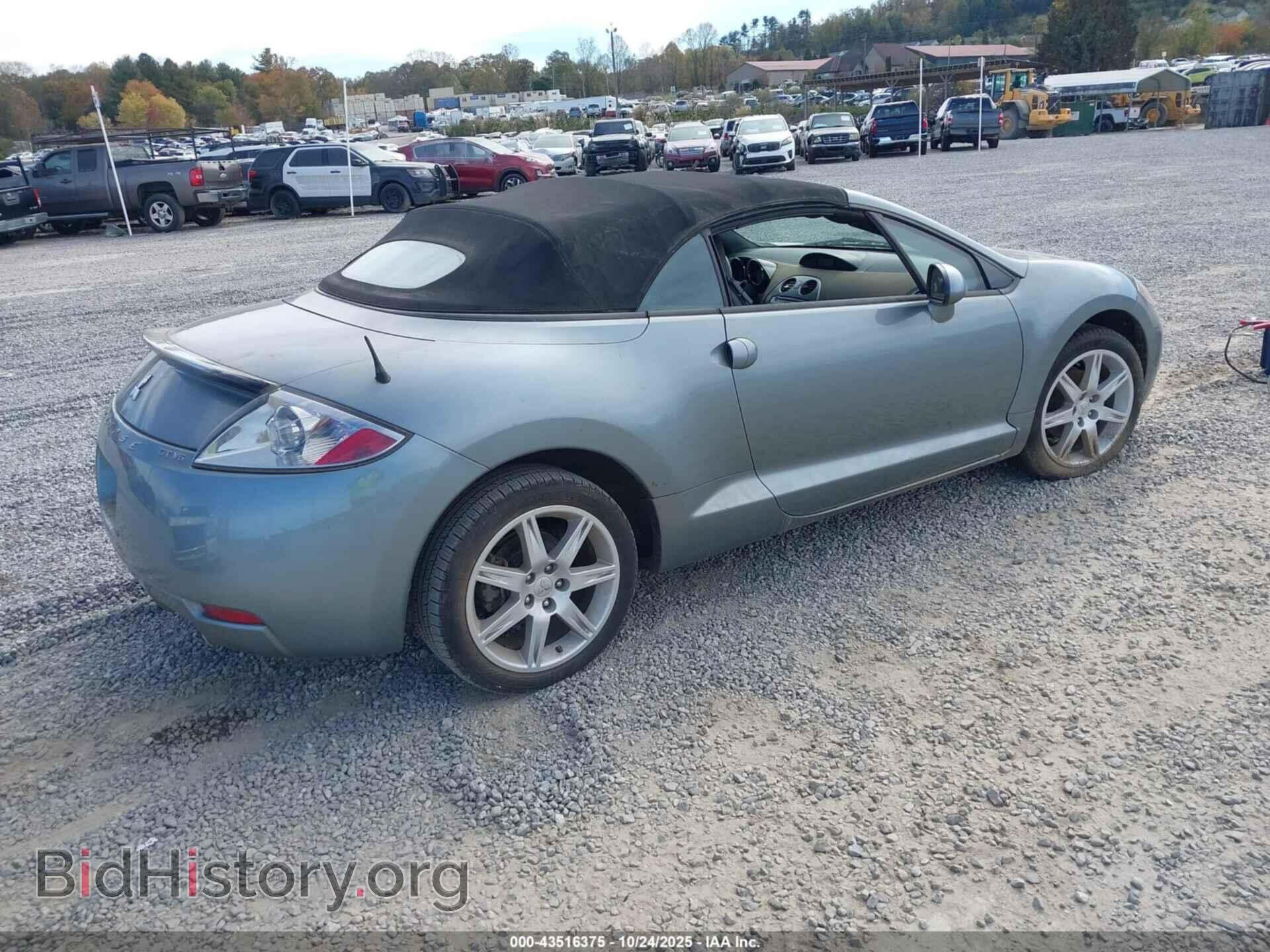 2007 MITSUBISHI ECLIPSE SPYDER - VIN: 4A3AL35T17E013513 - Фото 4