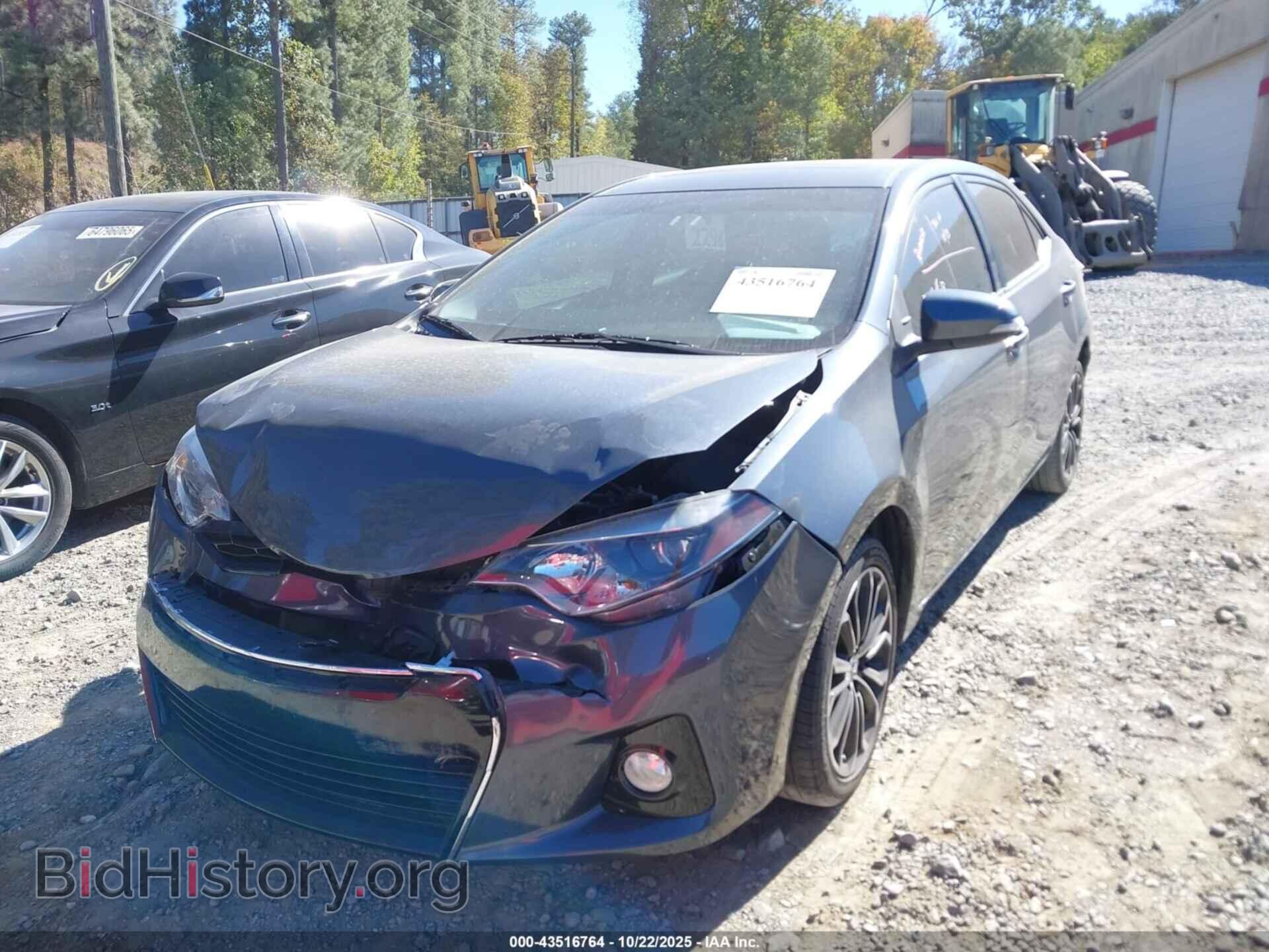 2014 TOYOTA COROLLA - VIN: 2T1BURHEXEC081748 - Фото 2