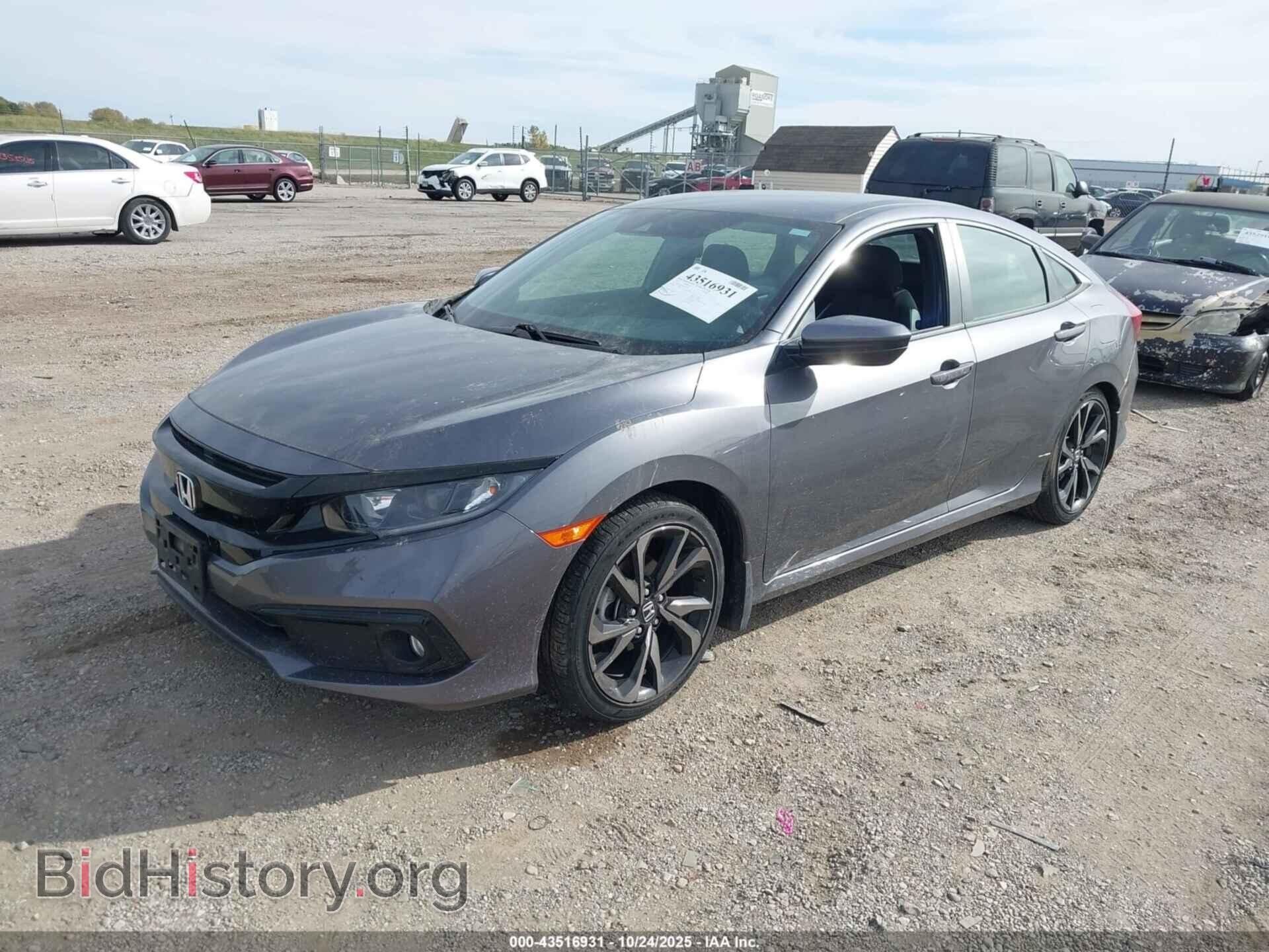 2019 HONDA CIVIC - VIN: 2HGFC2F85KH595678 - Фото 2