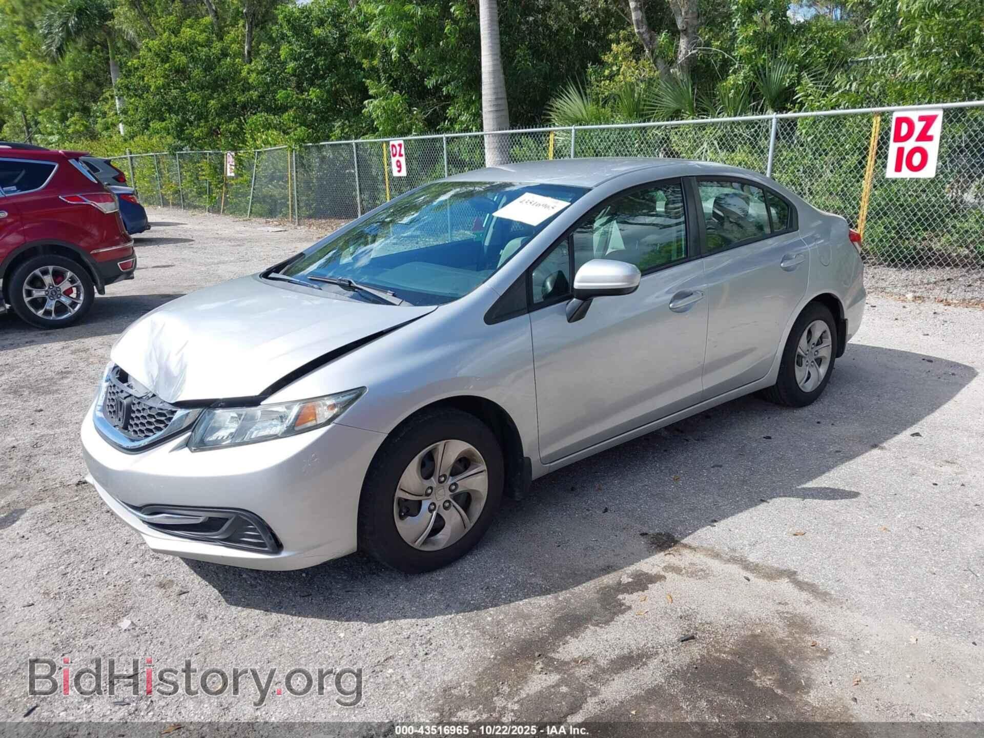 2015 HONDA CIVIC - VIN: 19XFB2F5XFE263664 - Фото 2