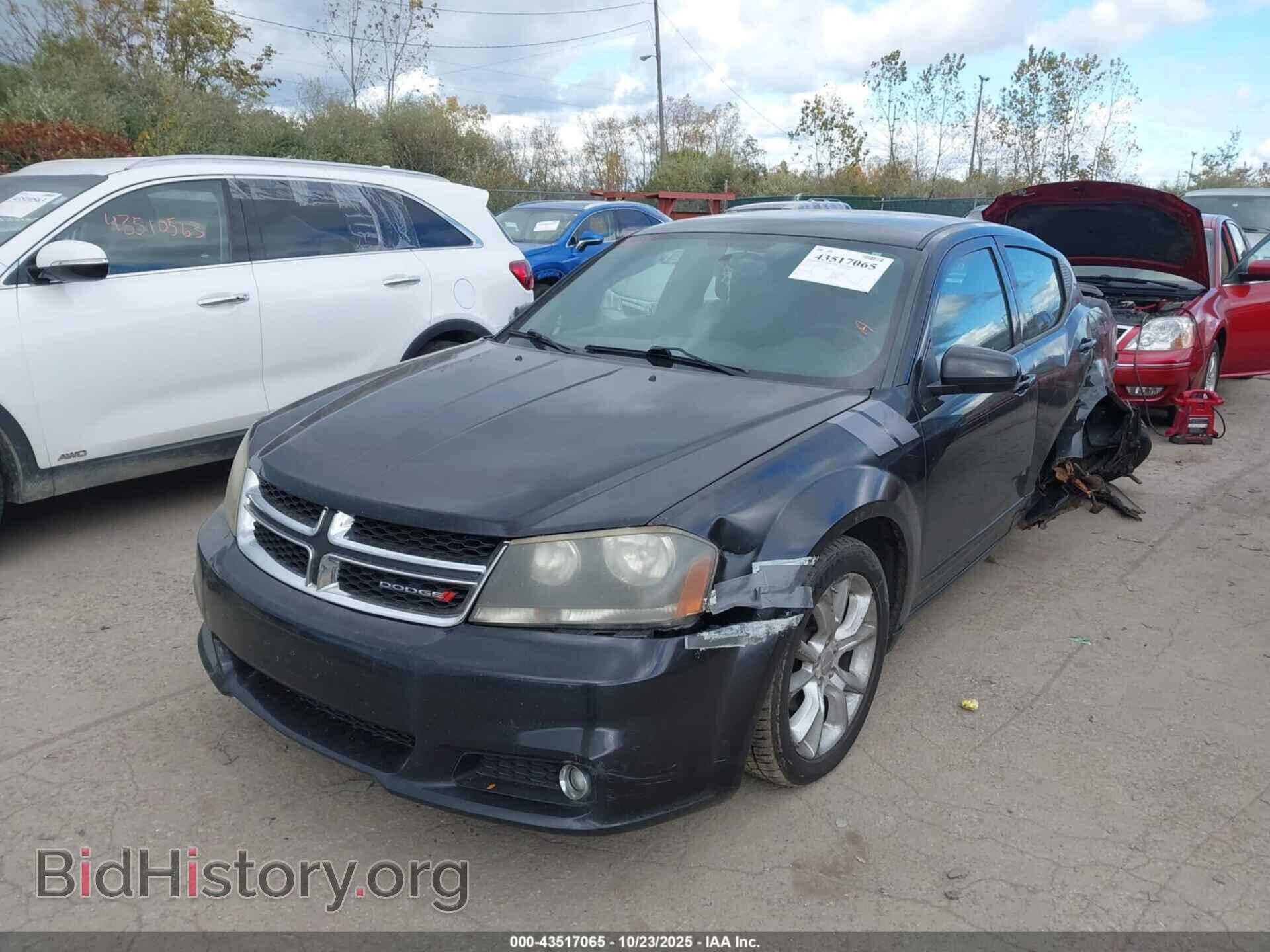 2013 DODGE AVENGER - VIN: 1C3CDZBG4DN608343 - Фото 2