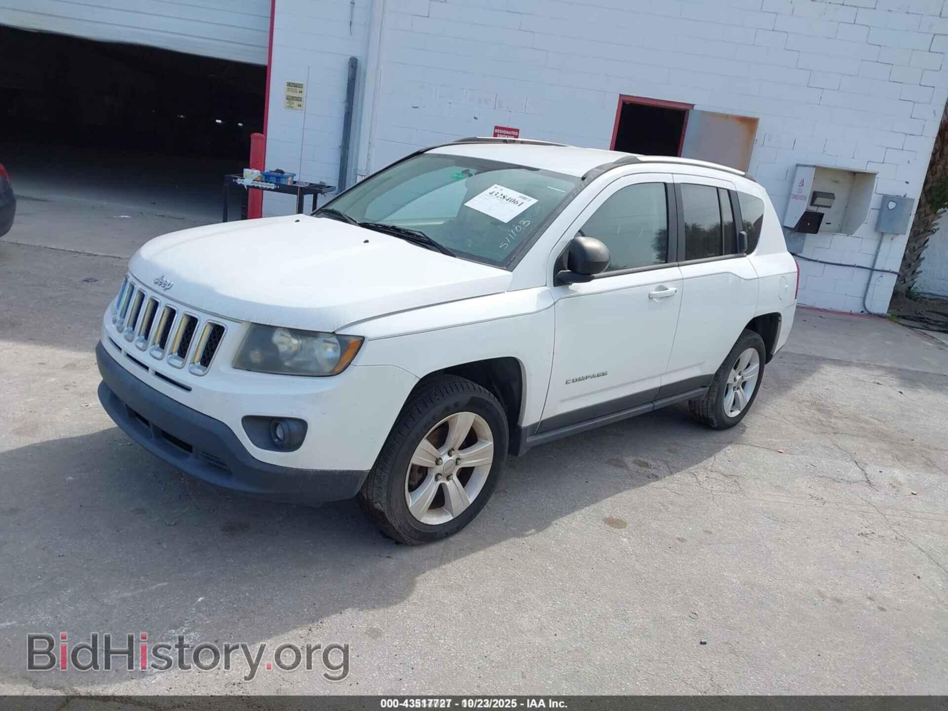 2014 JEEP COMPASS - VIN: 1C4NJCBB6ED511103 - Фото 2