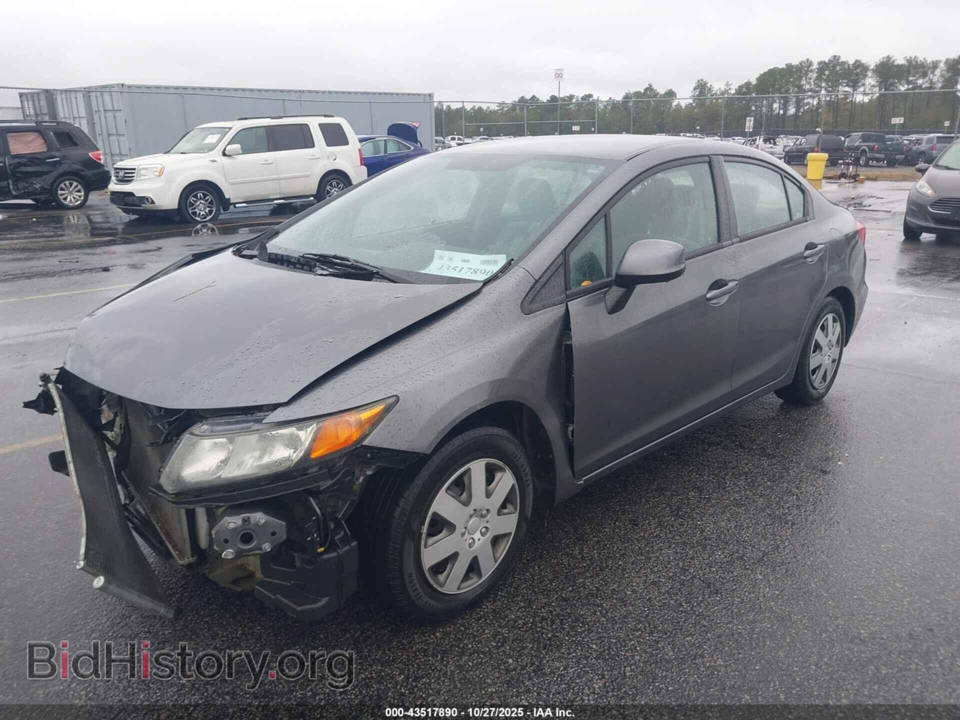 2012 HONDA CIVIC - VIN: 19XFB2F59CE330668 - Фото 2
