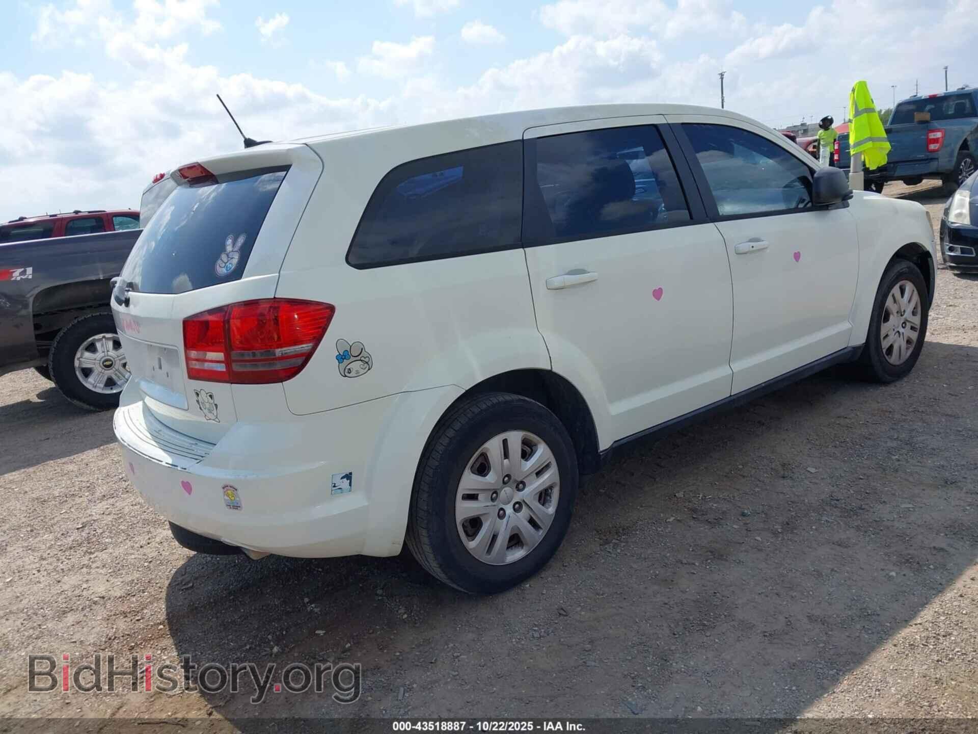 2014 DODGE JOURNEY - VIN: 3C4PDCAB5ET255919 - Фото 4