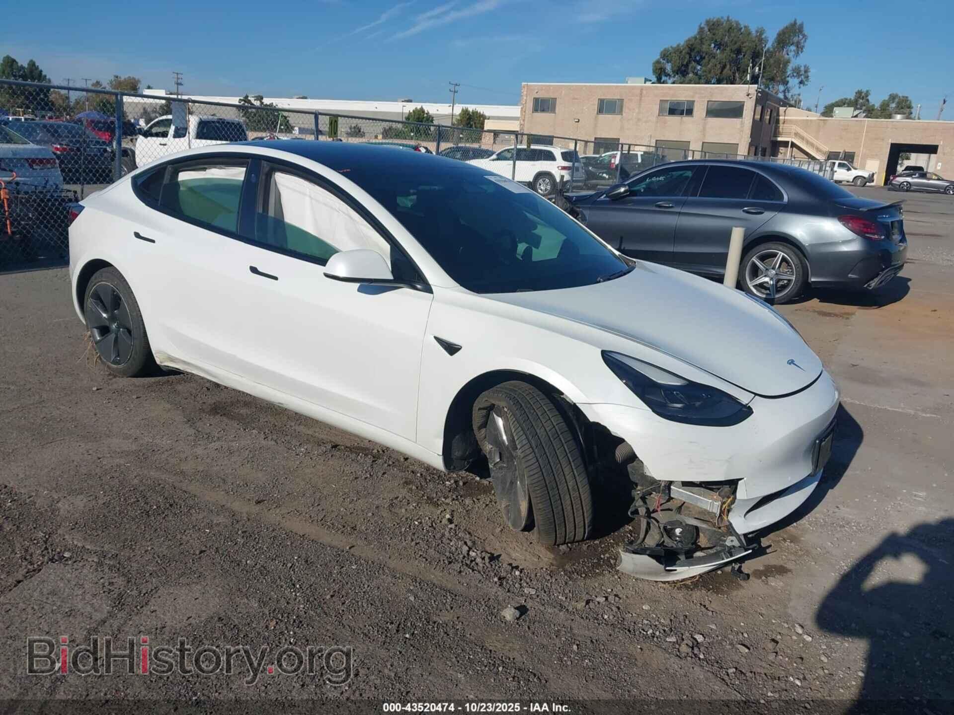 Photo 5YJ3E1EA0MF006507 - TESLA MODEL 3 2021