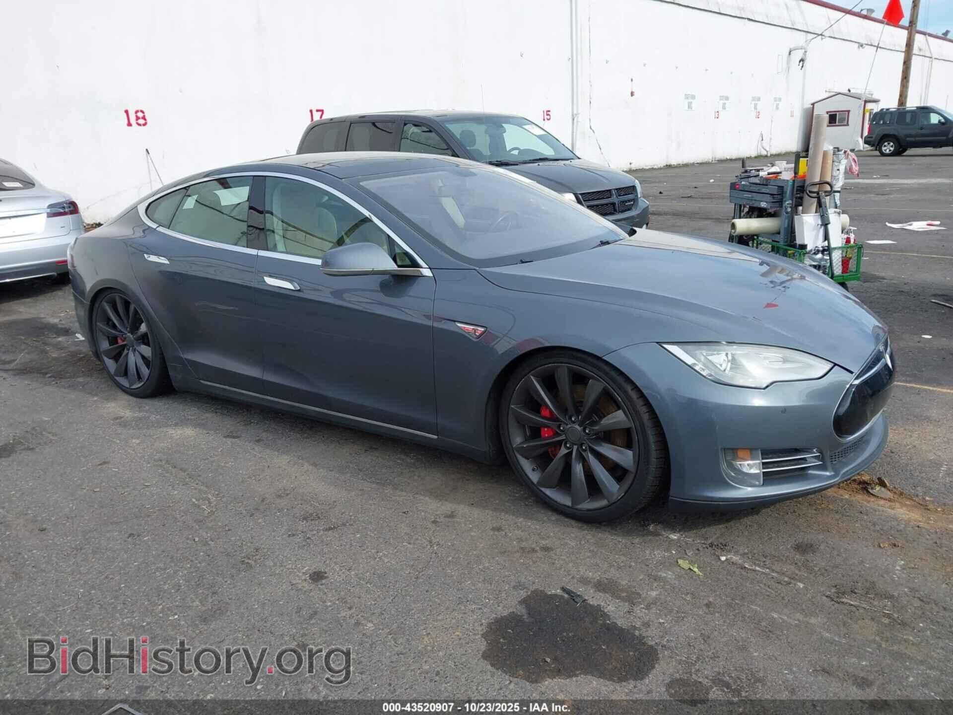 Photo 5YJSA1H17EFP29887 - TESLA MODEL S 2014