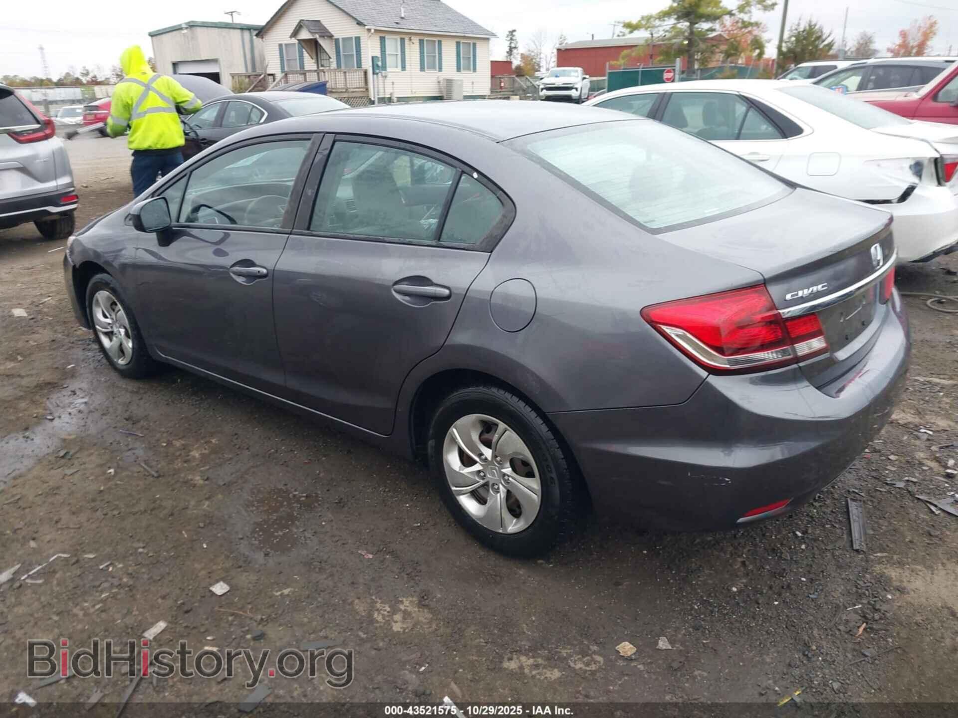 2015 HONDA CIVIC - VIN: 19XFB2F58FE296839 - Фото 3