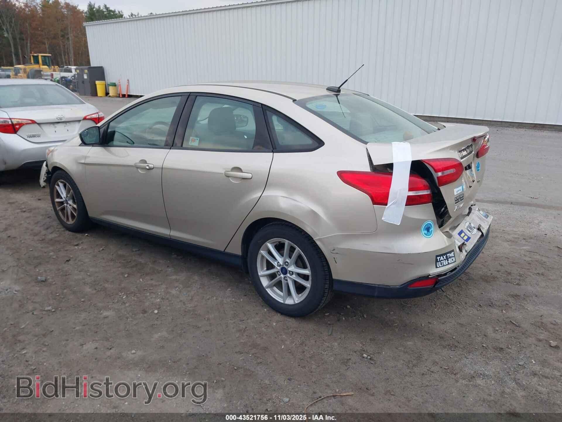 2018 FORD FOCUS - VIN: 1FADP3F21JL237609 - Фото 3