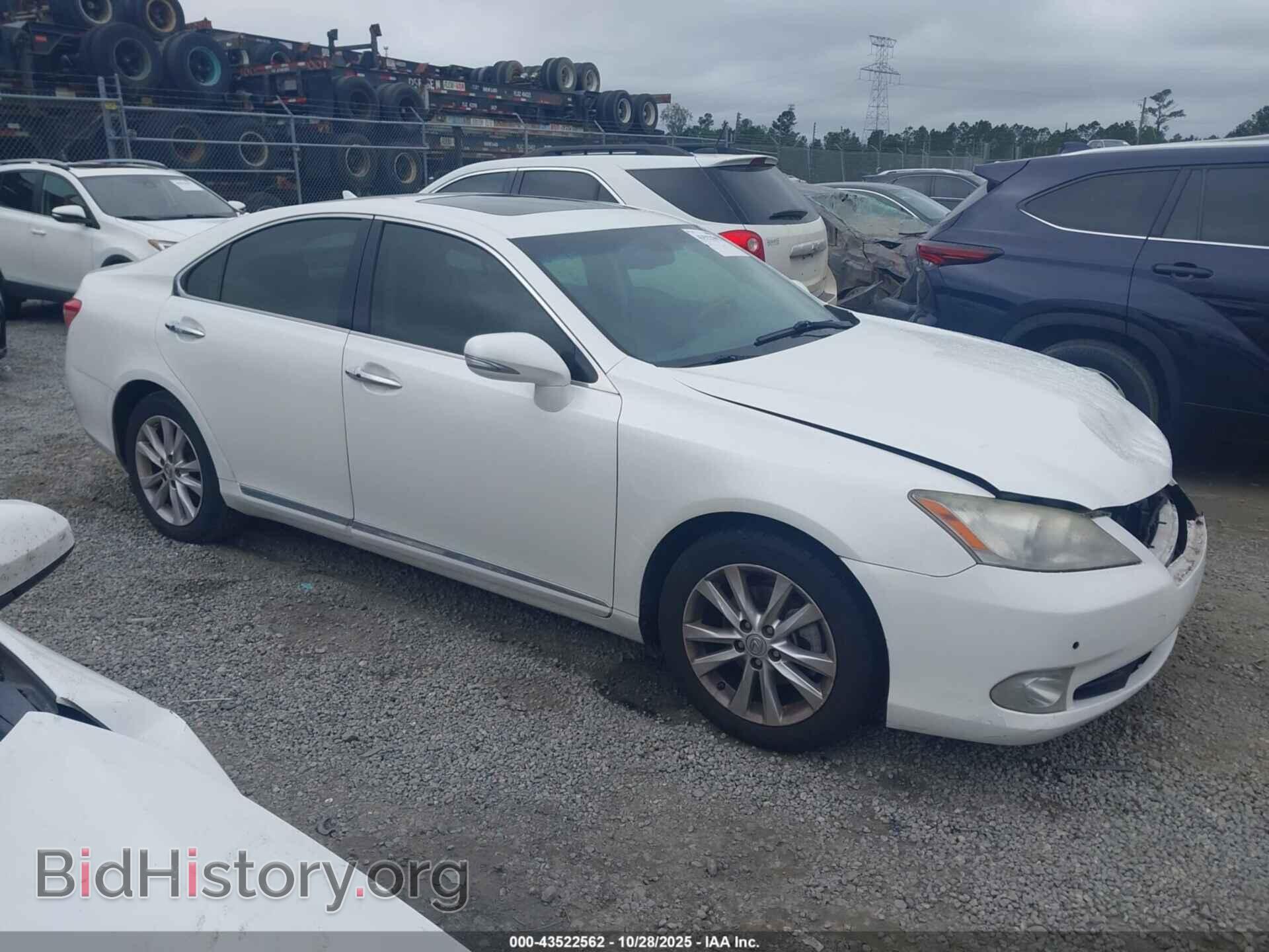 2011 LEXUS ES 350 - VIN: JTHBK1EG2B2452293 - Фото 13