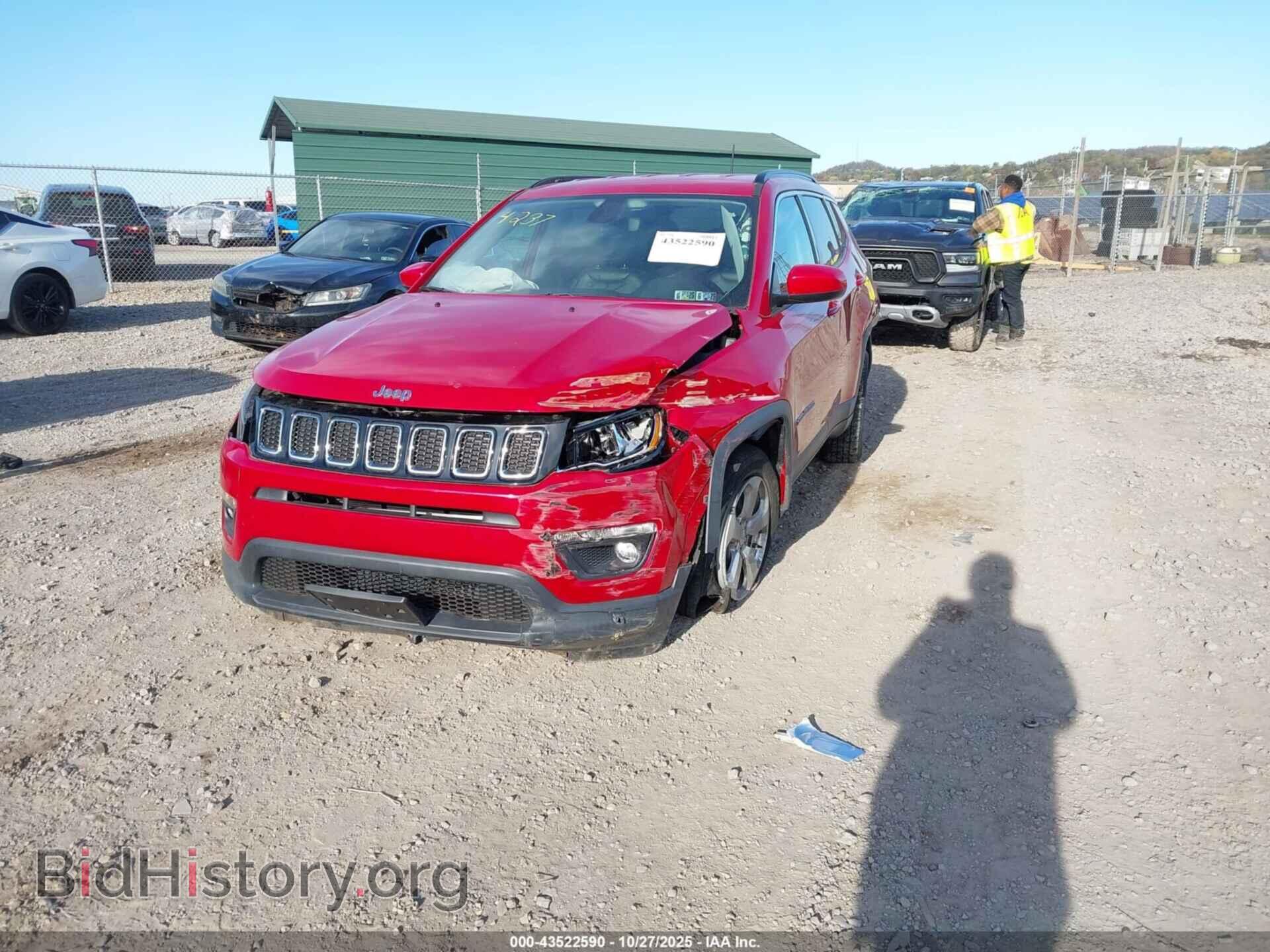 2019 JEEP COMPASS - VIN: 3C4NJDBB1KT704237 - Фото 2