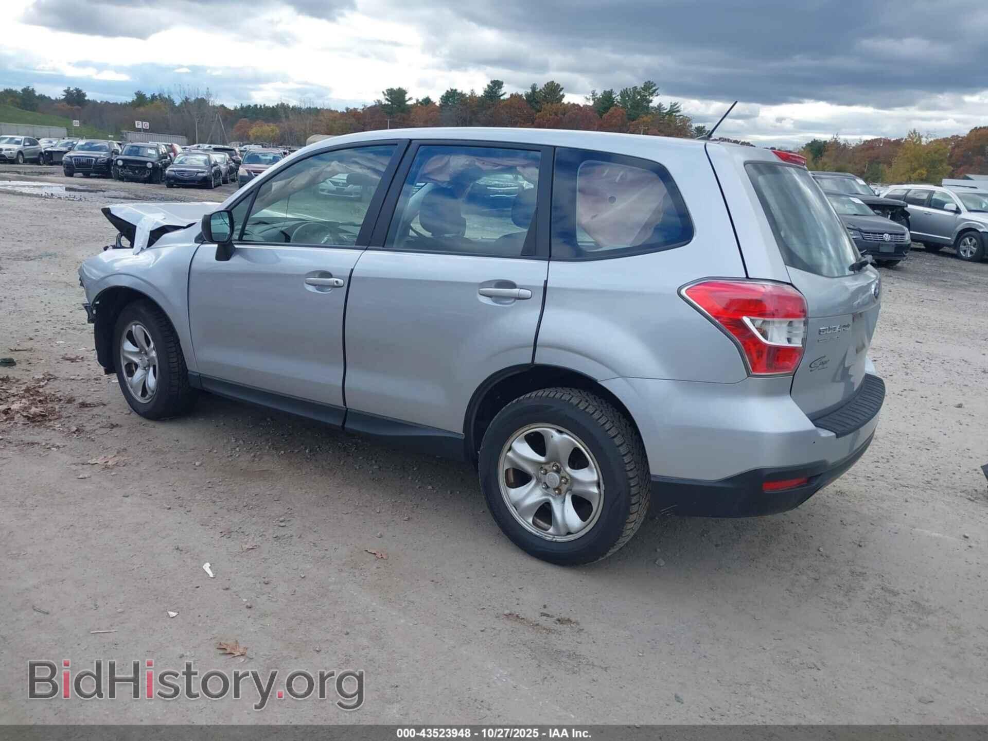 2014 SUBARU FORESTER - VIN: JF2SJAAC4EH409696 - Фото 3