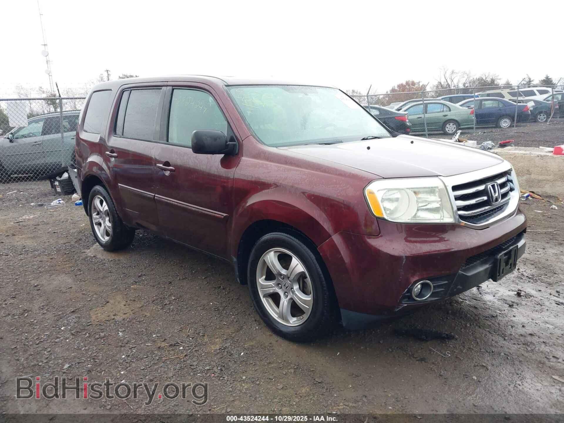 Фотография 5FNYF4H61DB033422 - HONDA PILOT 2013