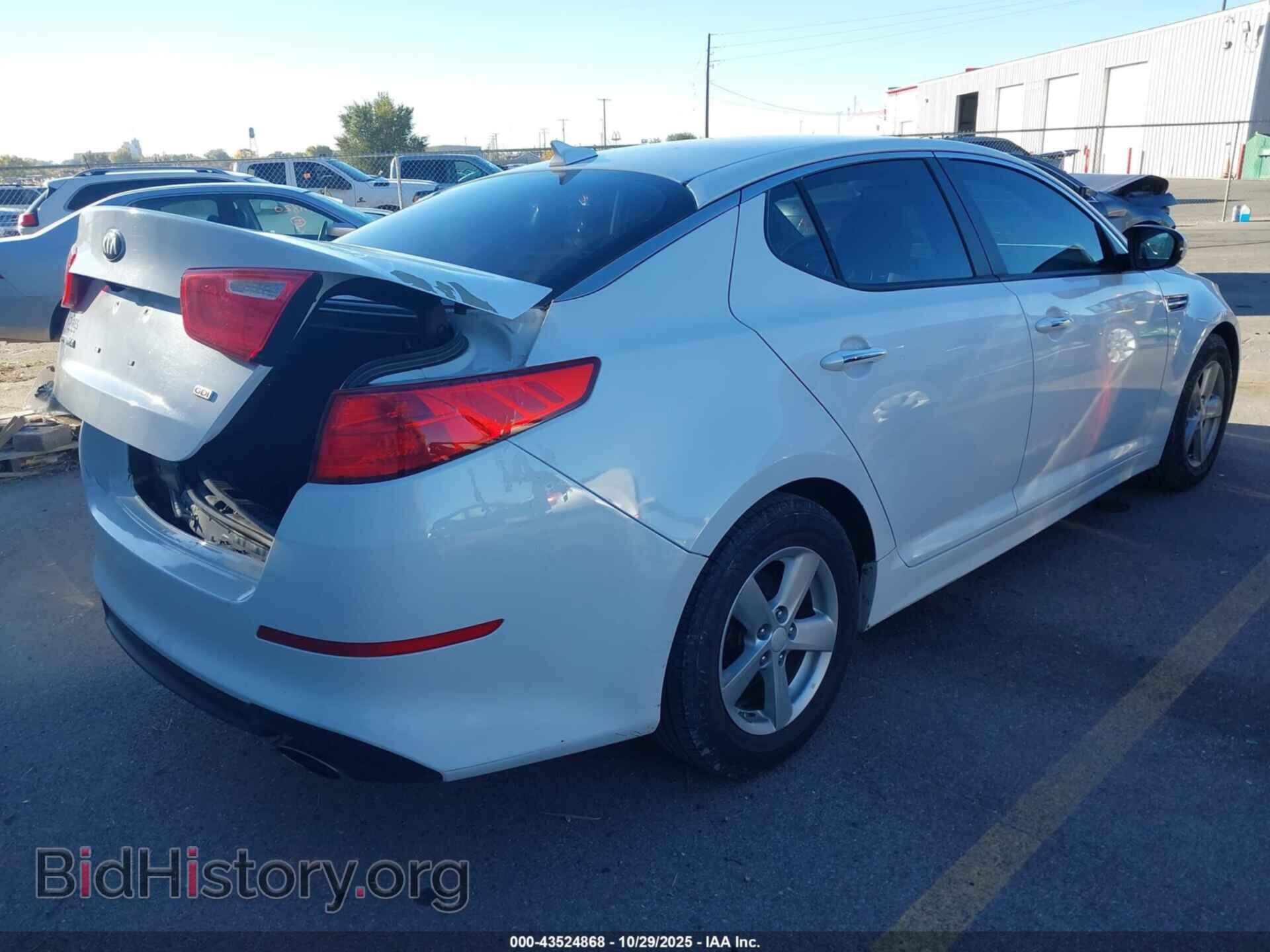 2014 KIA OPTIMA - VIN: 5XXGM4A70EG339983 - Фото 4