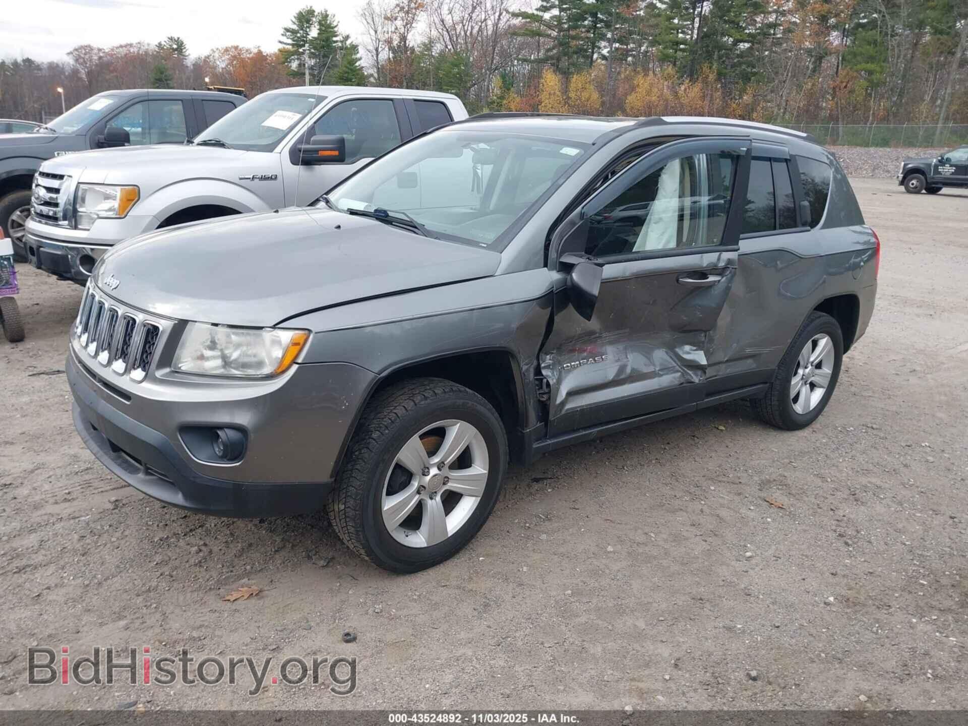 2012 JEEP COMPASS - VIN: 1C4NJCEB6CD661401 - Фото 2