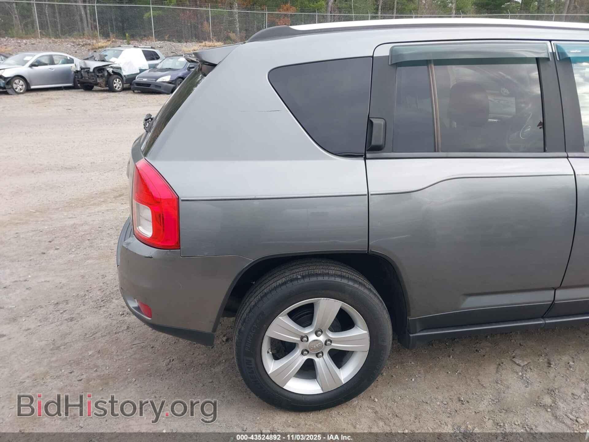2012 JEEP COMPASS - VIN: 1C4NJCEB6CD661401 - Фото 14