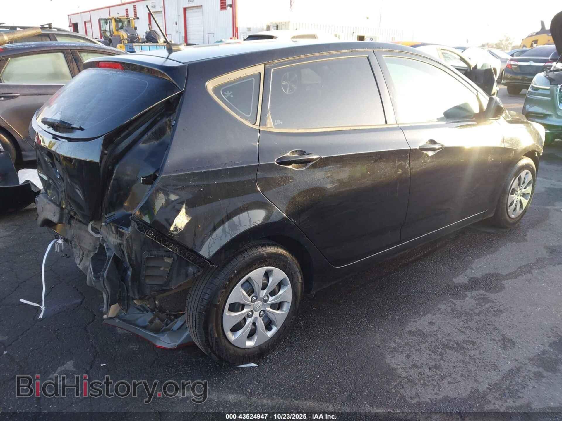 2017 HYUNDAI ACCENT - VIN: KMHCT5AE8HU353940 - Фото 4