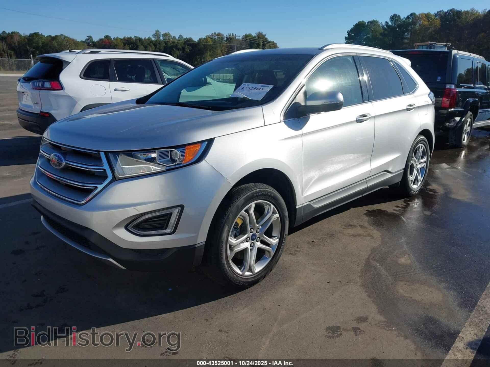 2016 FORD EDGE - VIN: 2FMPK3K89GBB47581 - Фото 2