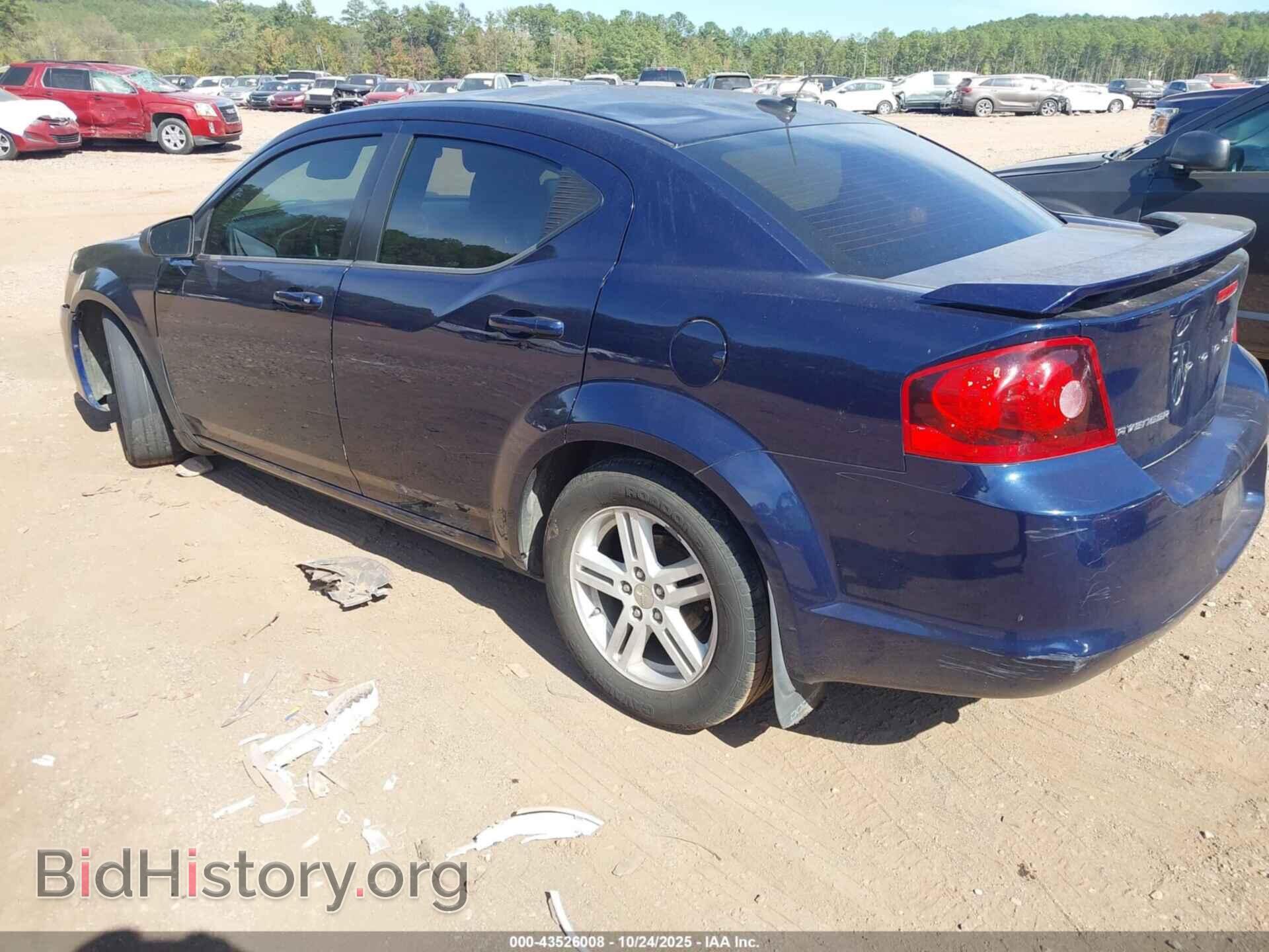 2013 DODGE AVENGER - VIN: 1C3CDZAG1DN619706 - Фото 3