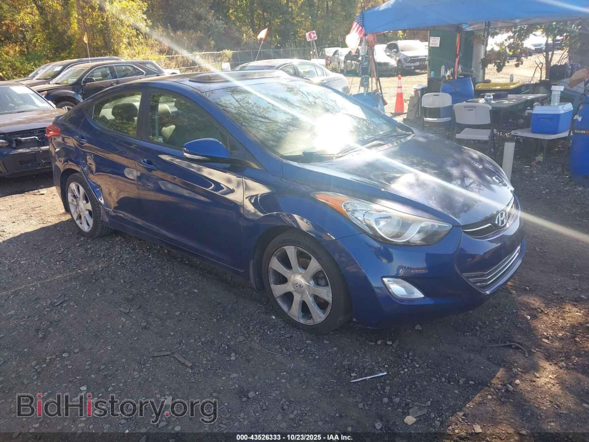Photo KMHDH4AE5DU711232 - HYUNDAI ELANTRA 2013