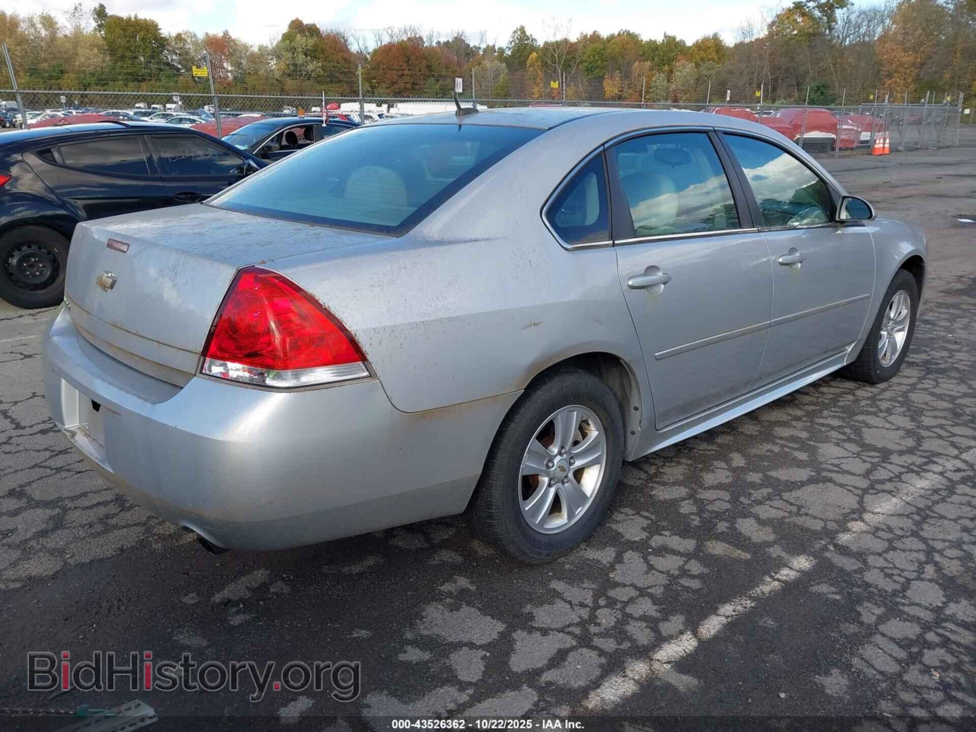 2013 CHEVROLET IMPALA - VIN: 2G1WA5E33D1157953 - Фото 4