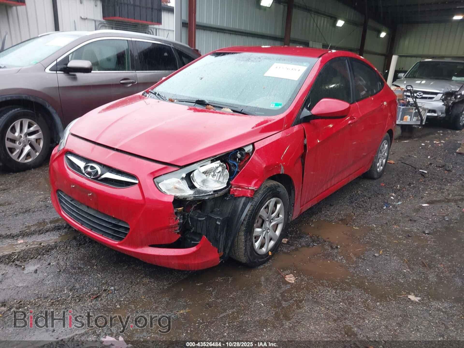2014 HYUNDAI ACCENT - VIN: KMHCT4AE8EU737402 - Фото 2