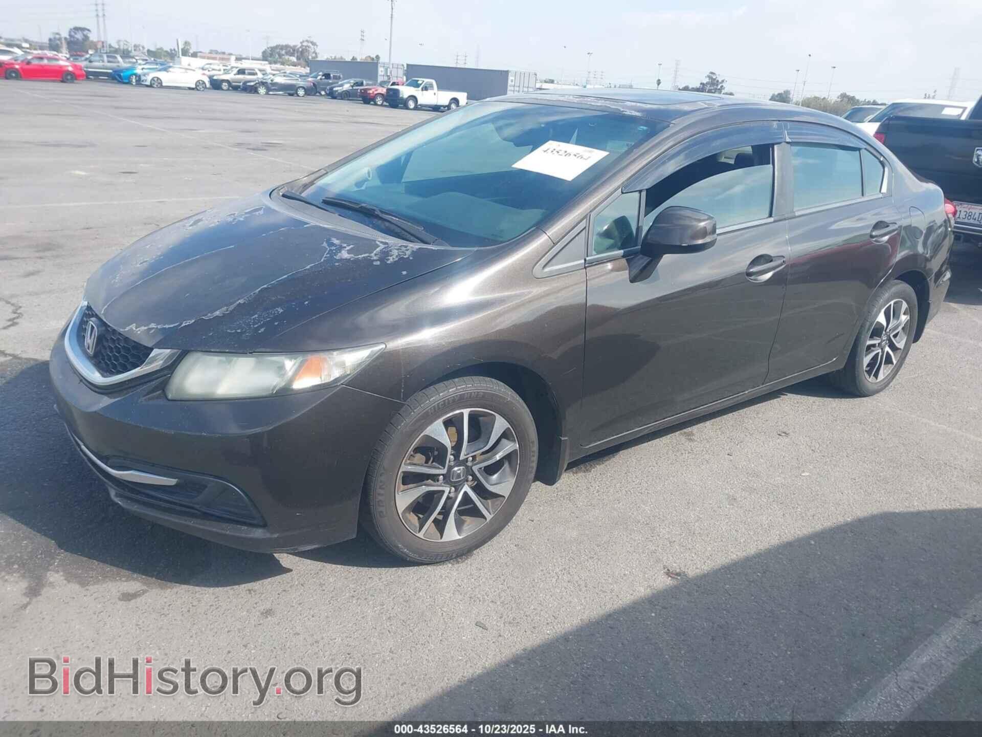 2013 HONDA CIVIC - VIN: 19XFB2F84DE200020 - Фото 2
