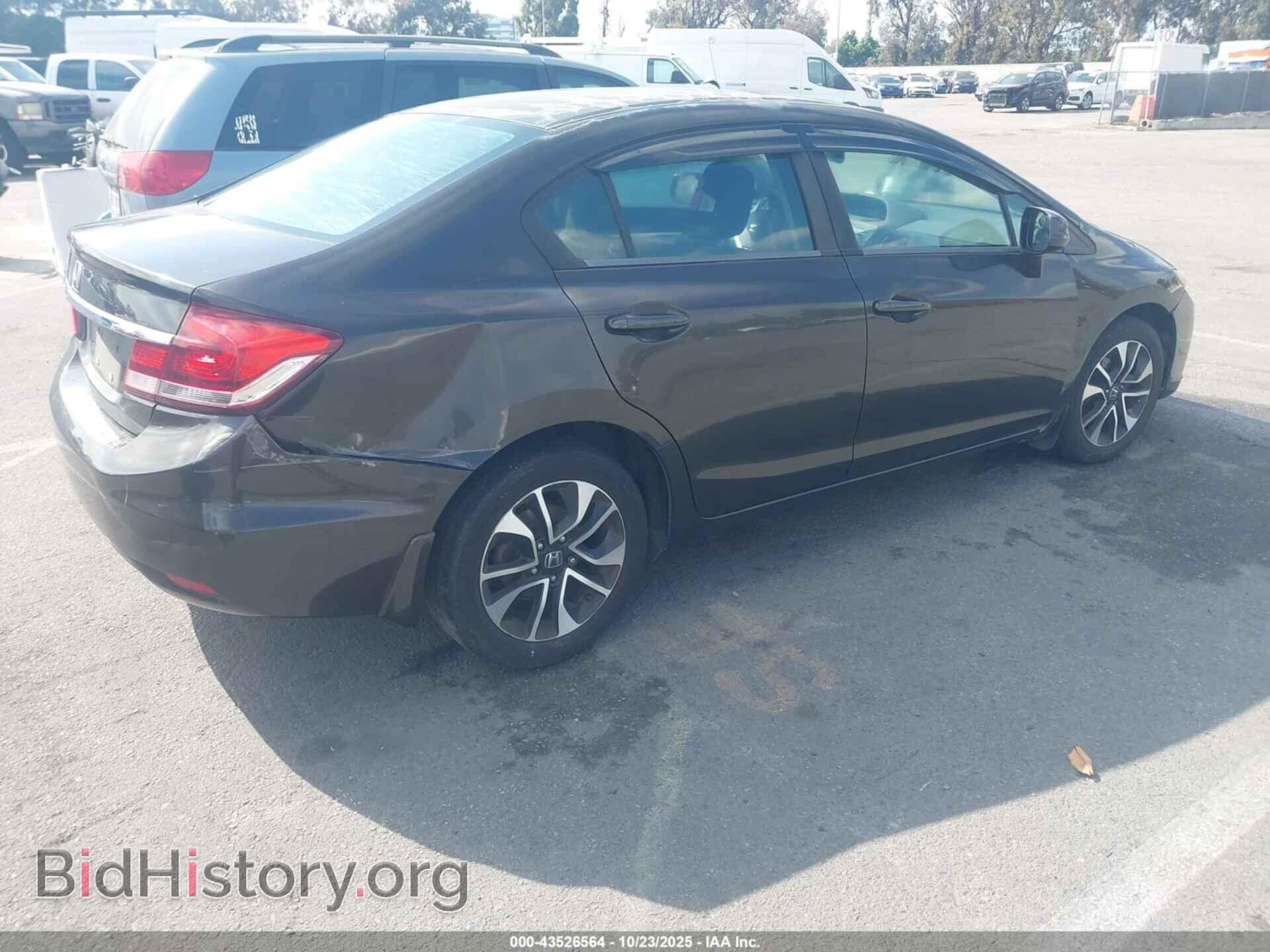 2013 HONDA CIVIC - VIN: 19XFB2F84DE200020 - Фото 4