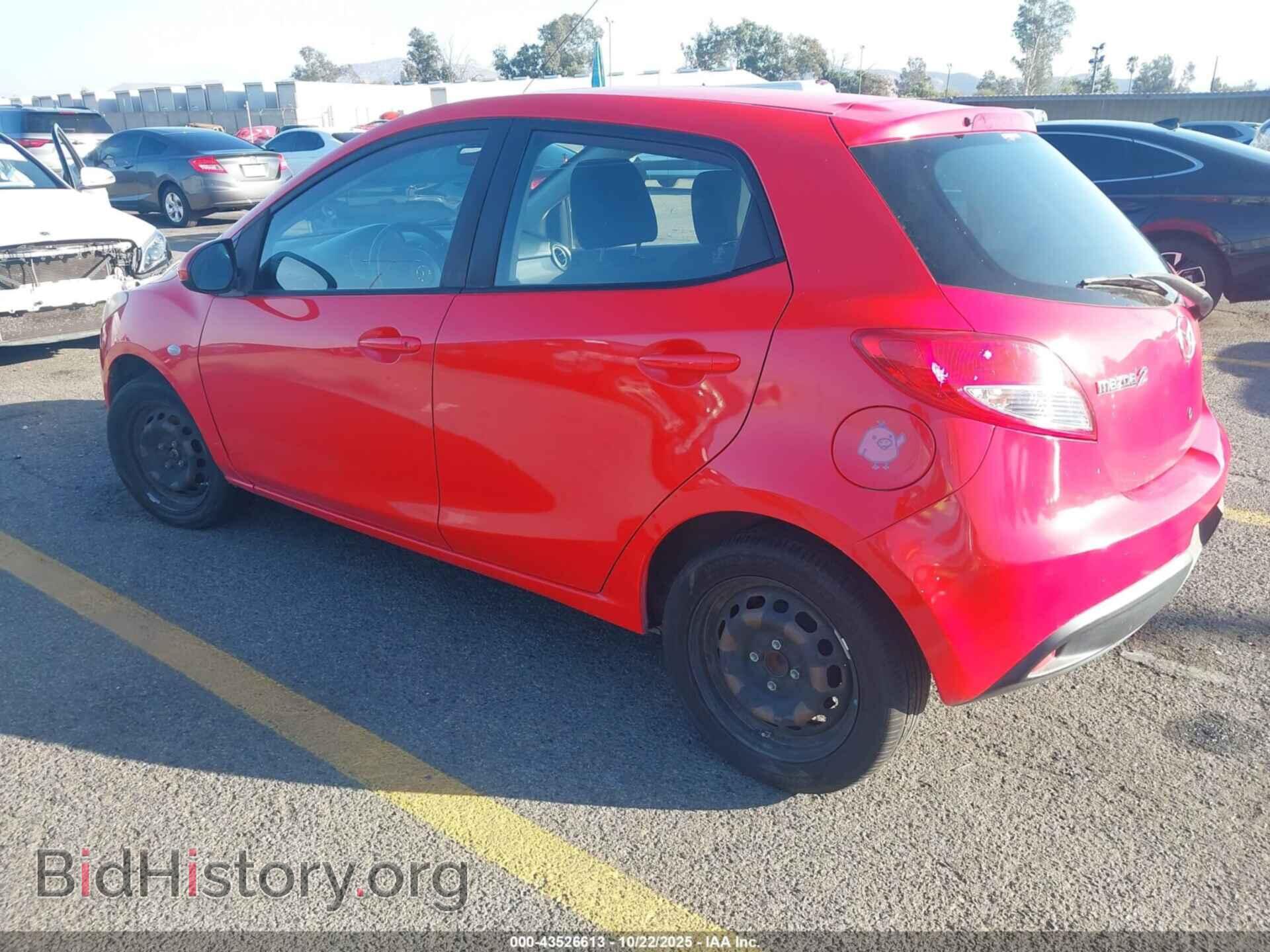 2014 MAZDA MAZDA2 - VIN: JM1DE1KZ8E0186513 - Фото 3