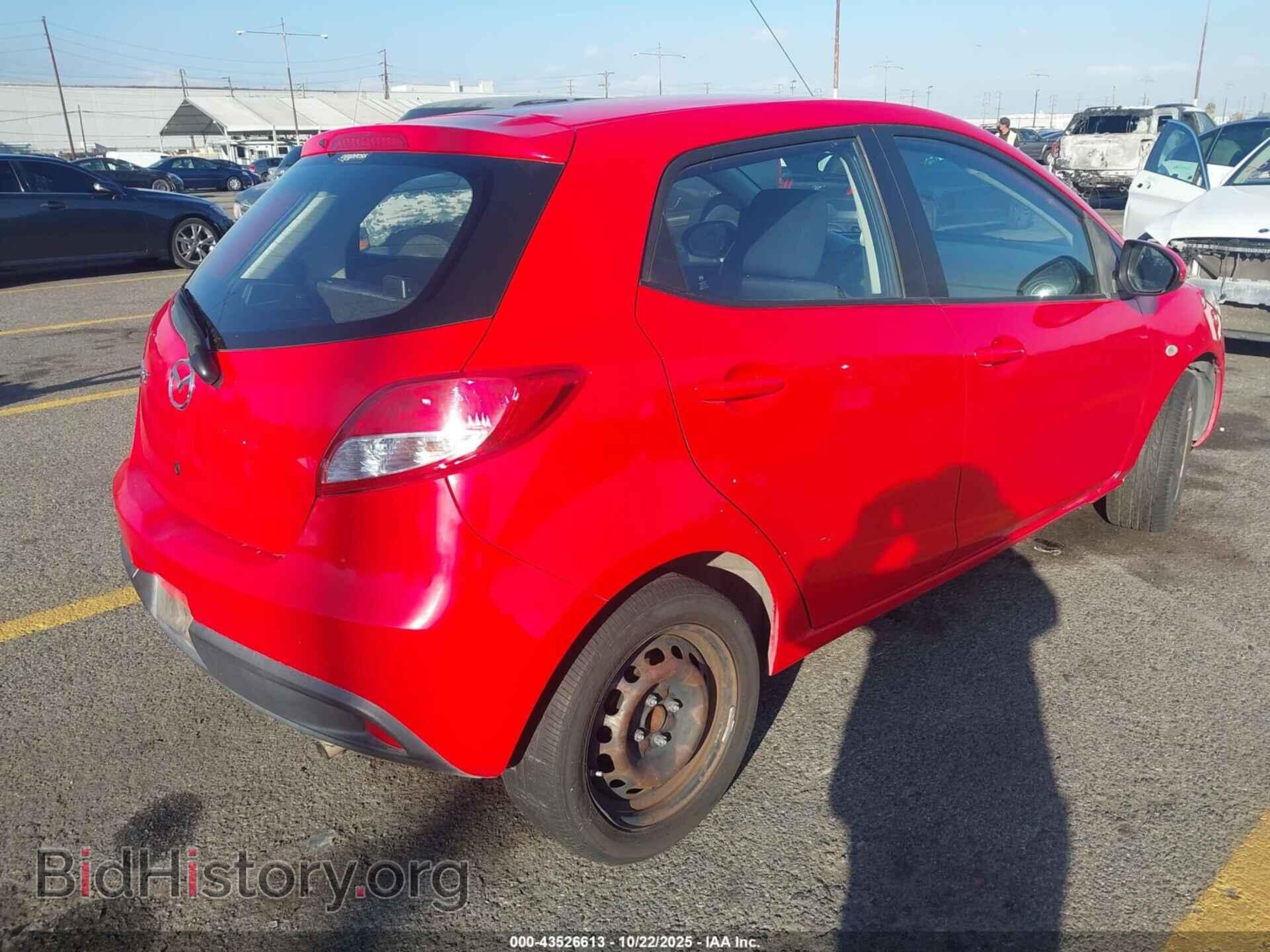 2014 MAZDA MAZDA2 - VIN: JM1DE1KZ8E0186513 - Фото 4