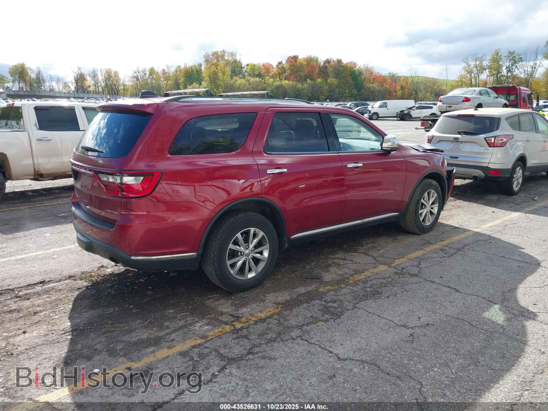 2015 DODGE DURANGO - VIN: 1C4RDJDG0FC120638 - Фото 4