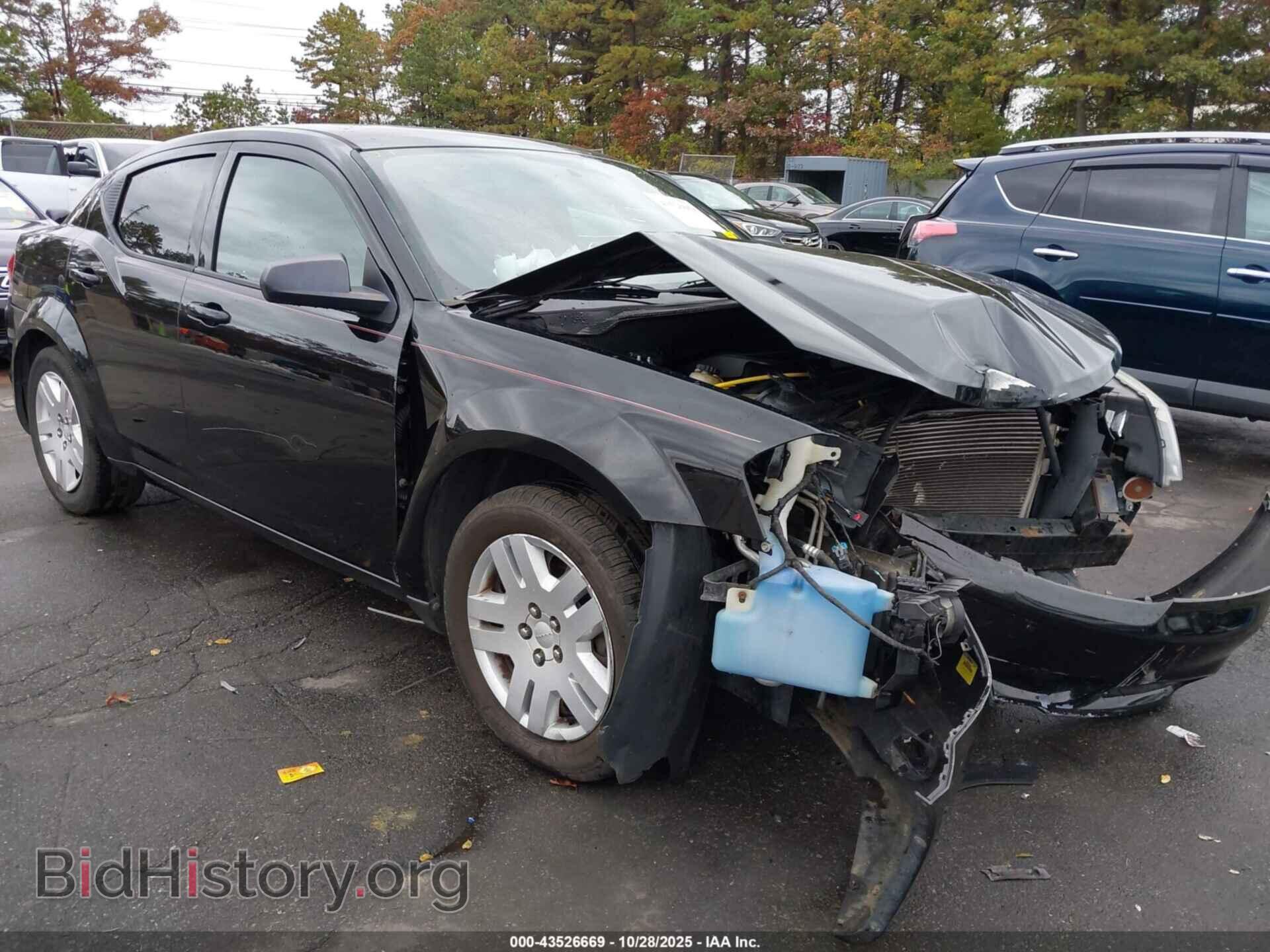 Photo 1C3CDZAB6DN720762 - DODGE AVENGER 2013