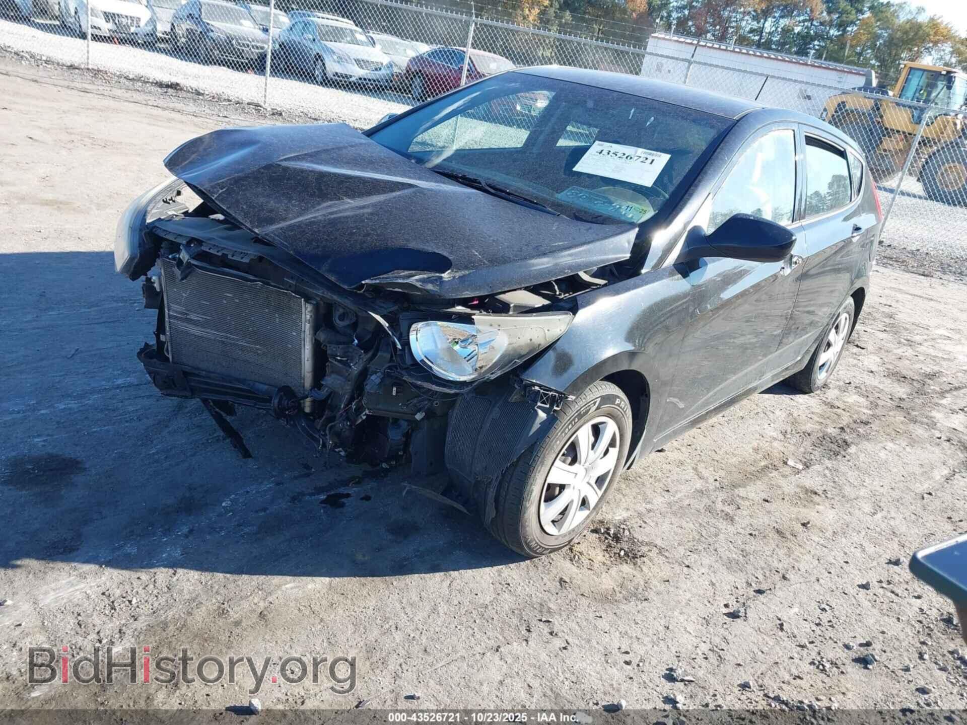 2012 HYUNDAI ACCENT - VIN: KMHCT5AE6CU045643 - Фото 2