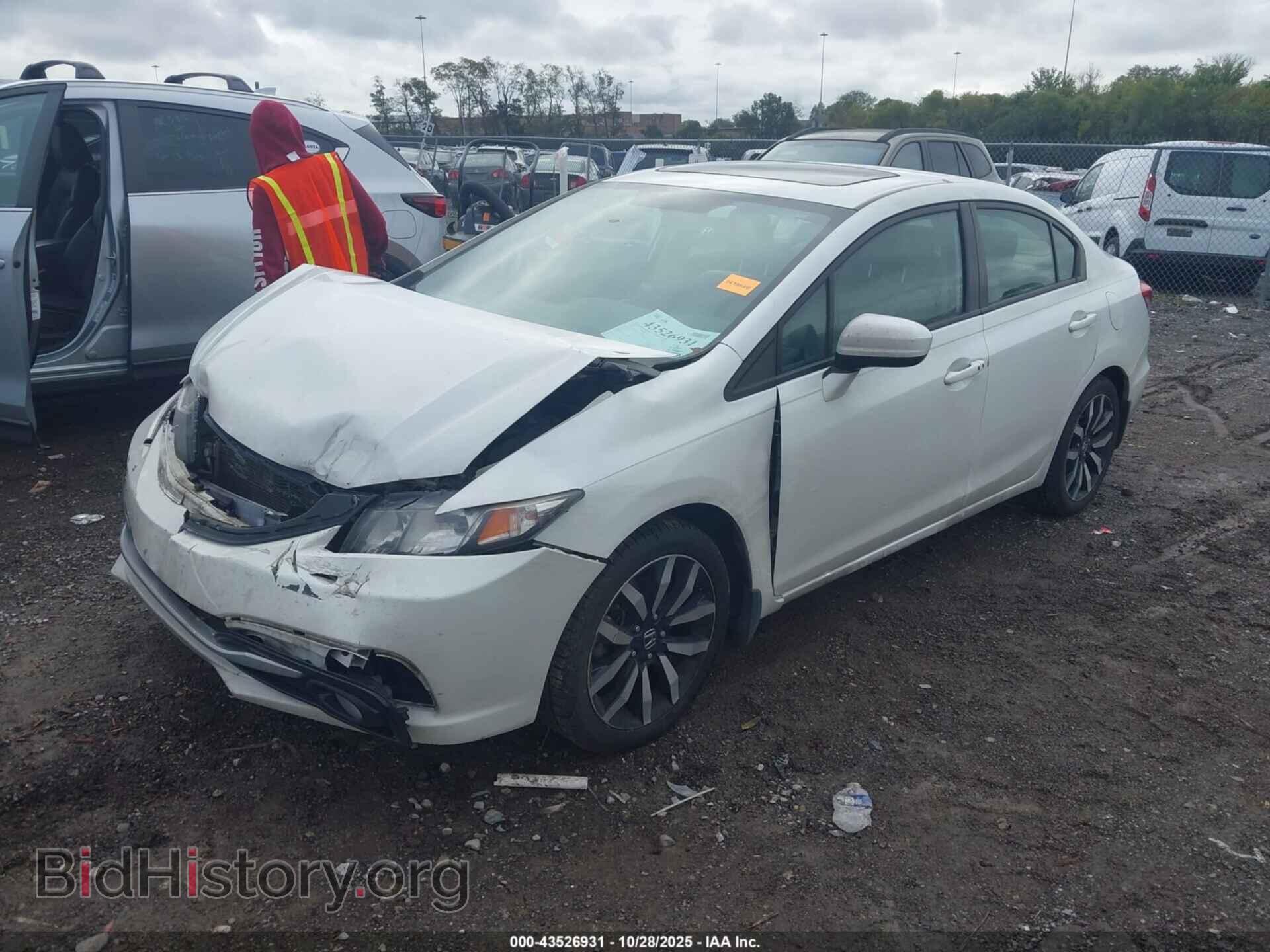 2015 HONDA CIVIC - VIN: 19XFB2F9XFE034159 - Фото 2
