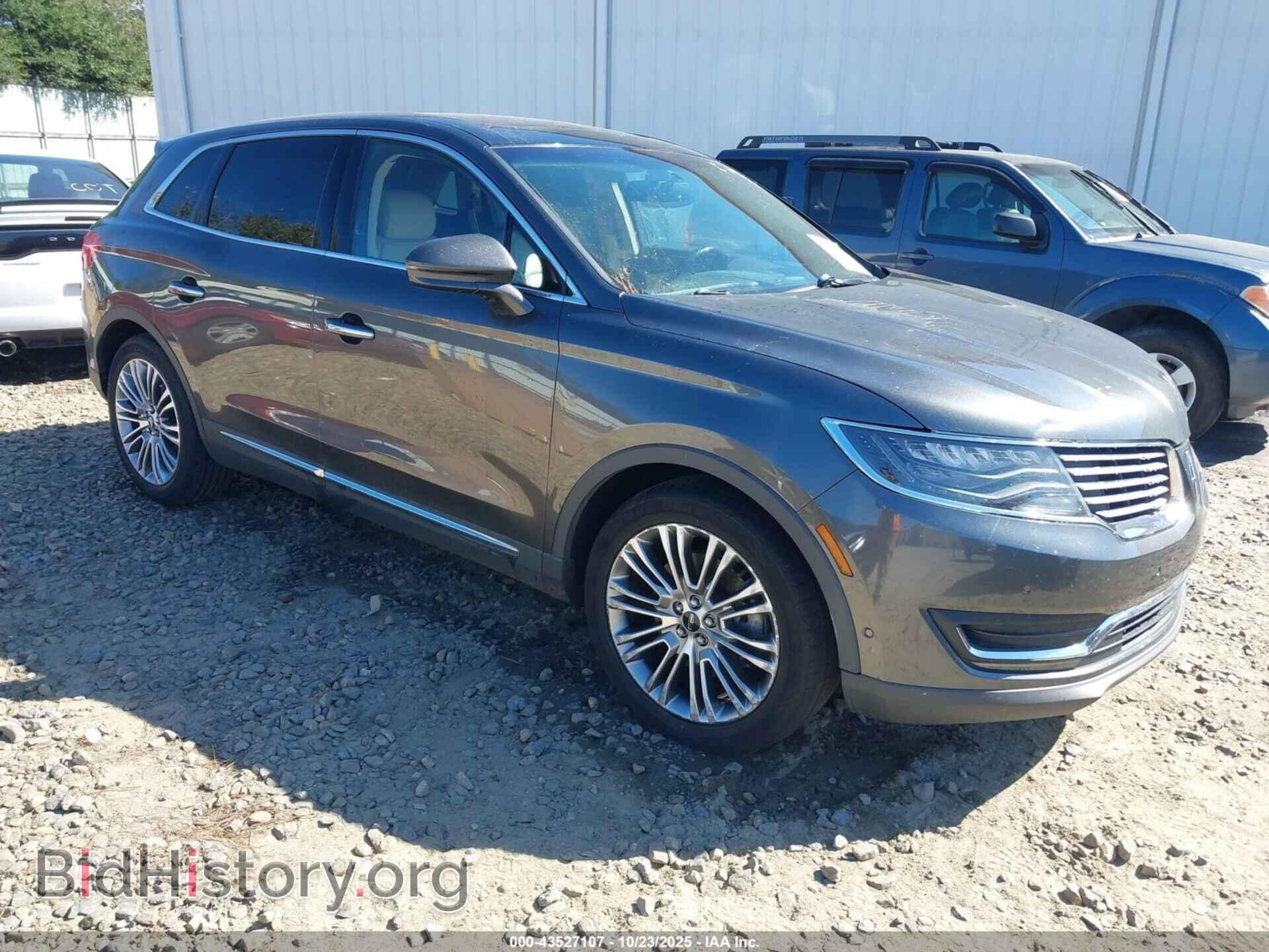 Фотография 2LMPJ6LR2HBL16227 - LINCOLN MKX 2017