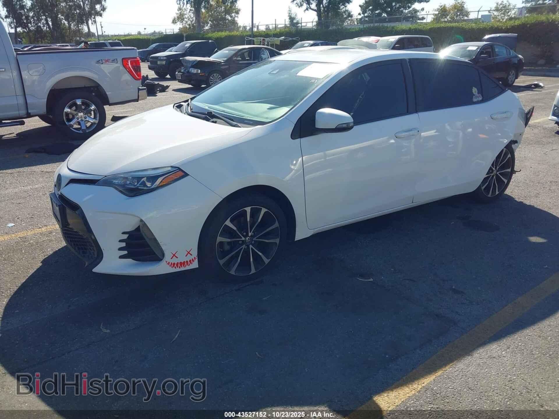 2018 TOYOTA COROLLA - VIN: 5YFBURHE4JP761316 - Фото 2