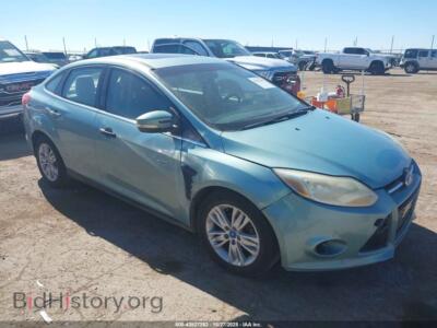 2012 Ford FOCUS SEL, blue — VIN 1FAHP3H28CL318589, IAAI