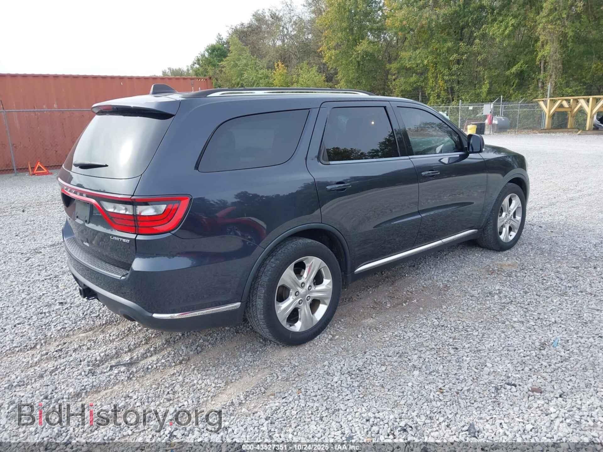 2015 DODGE DURANGO - VIN: 1C4RDHDG5FC784524 - Фото 4