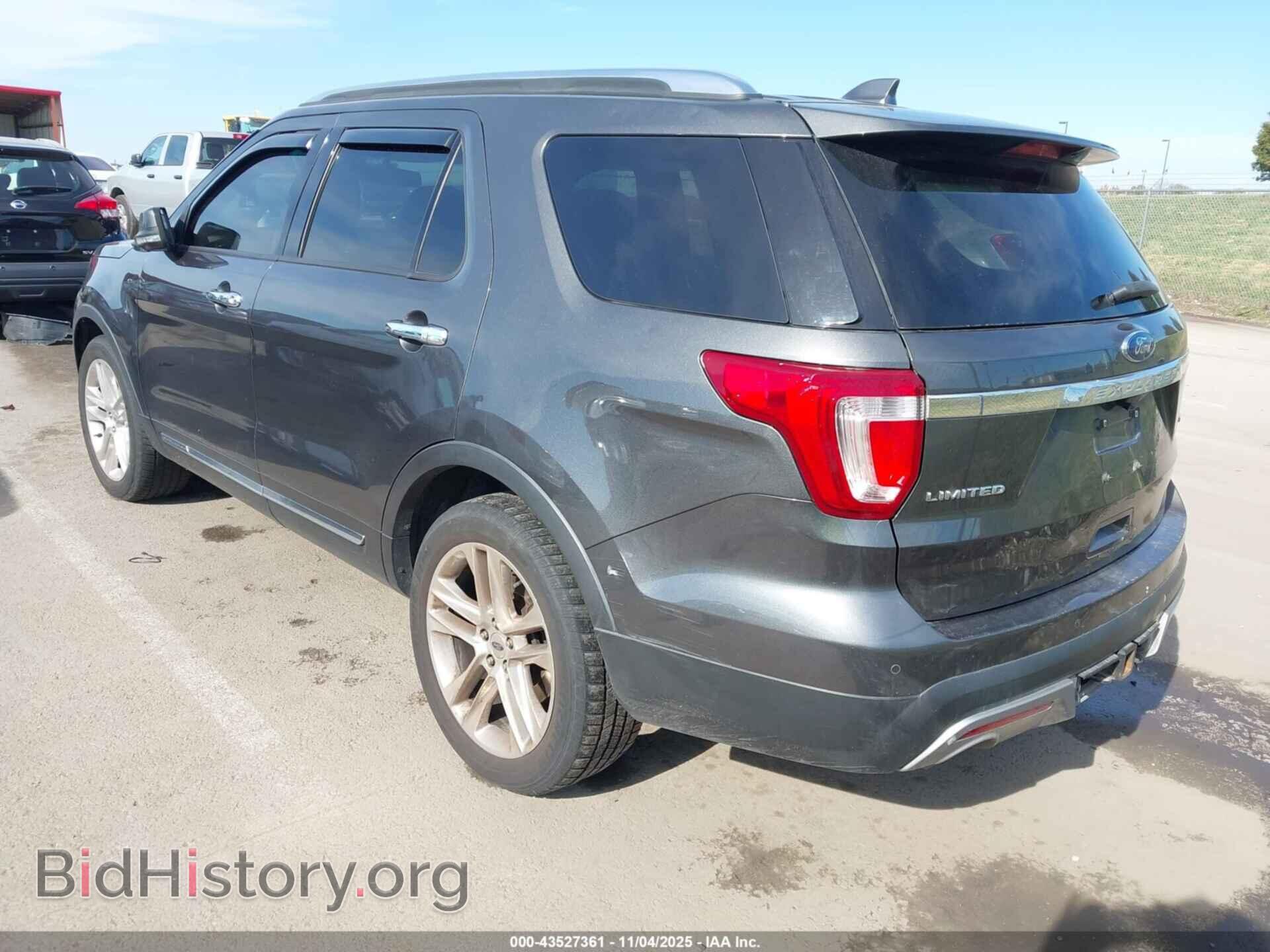 2016 FORD EXPLORER - VIN: 1FM5K8F86GGB03027 - Photo 3