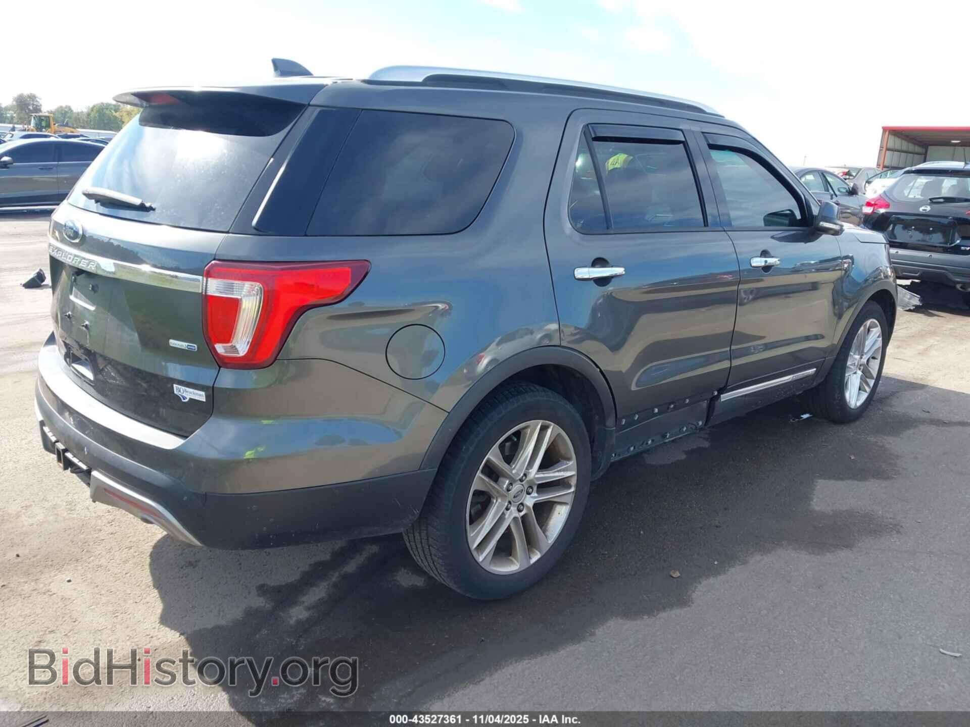 2016 FORD EXPLORER - VIN: 1FM5K8F86GGB03027 - Photo 4