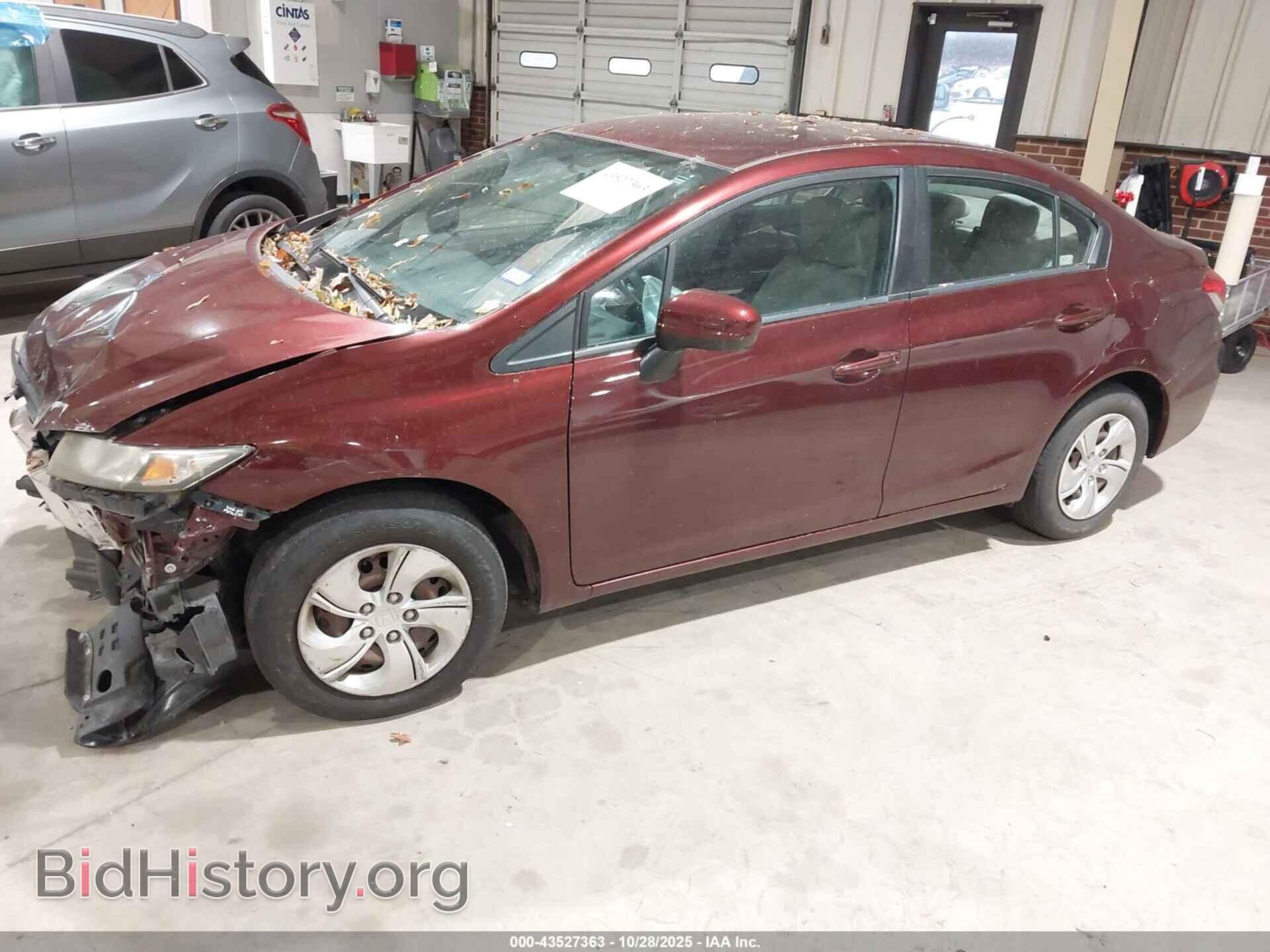 2014 HONDA CIVIC - VIN: 19XFB2F53EE204549 - Фото 2