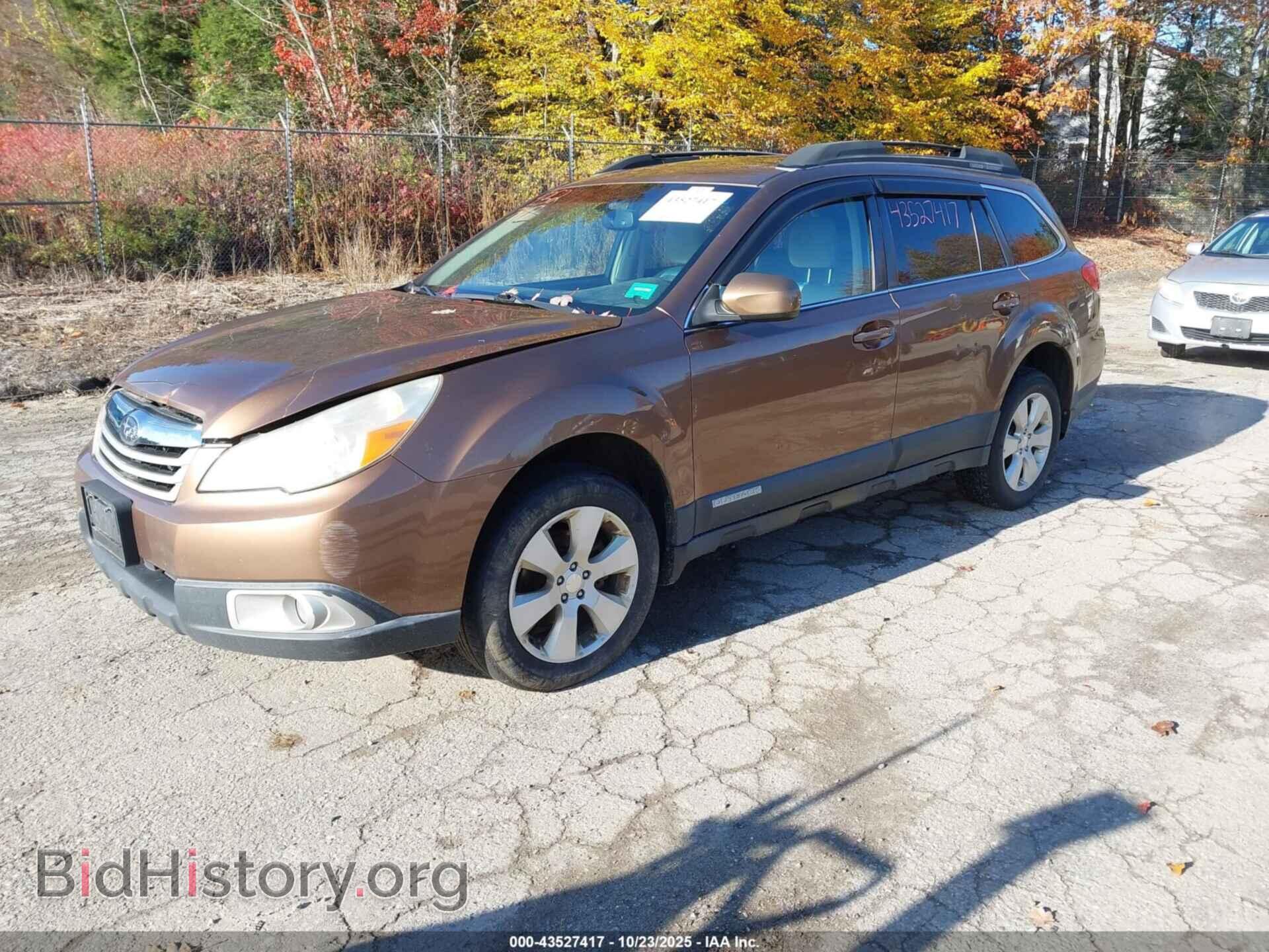 2011 SUBARU OUTBACK - VIN: 4S4BRBGC6B1432840 - Фото 2