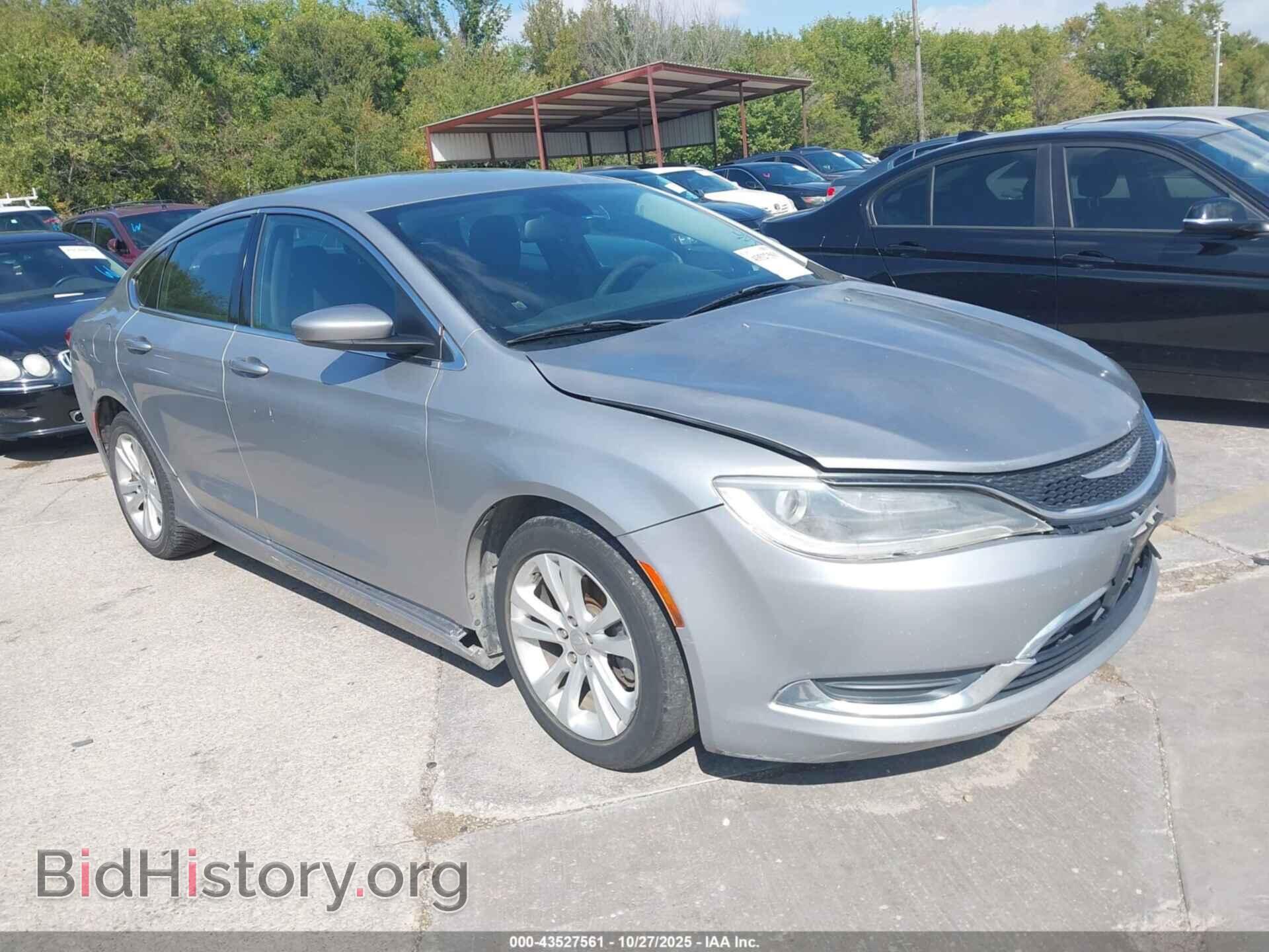 Photo 1C3CCCAB3FN661673 - CHRYSLER 200 2015