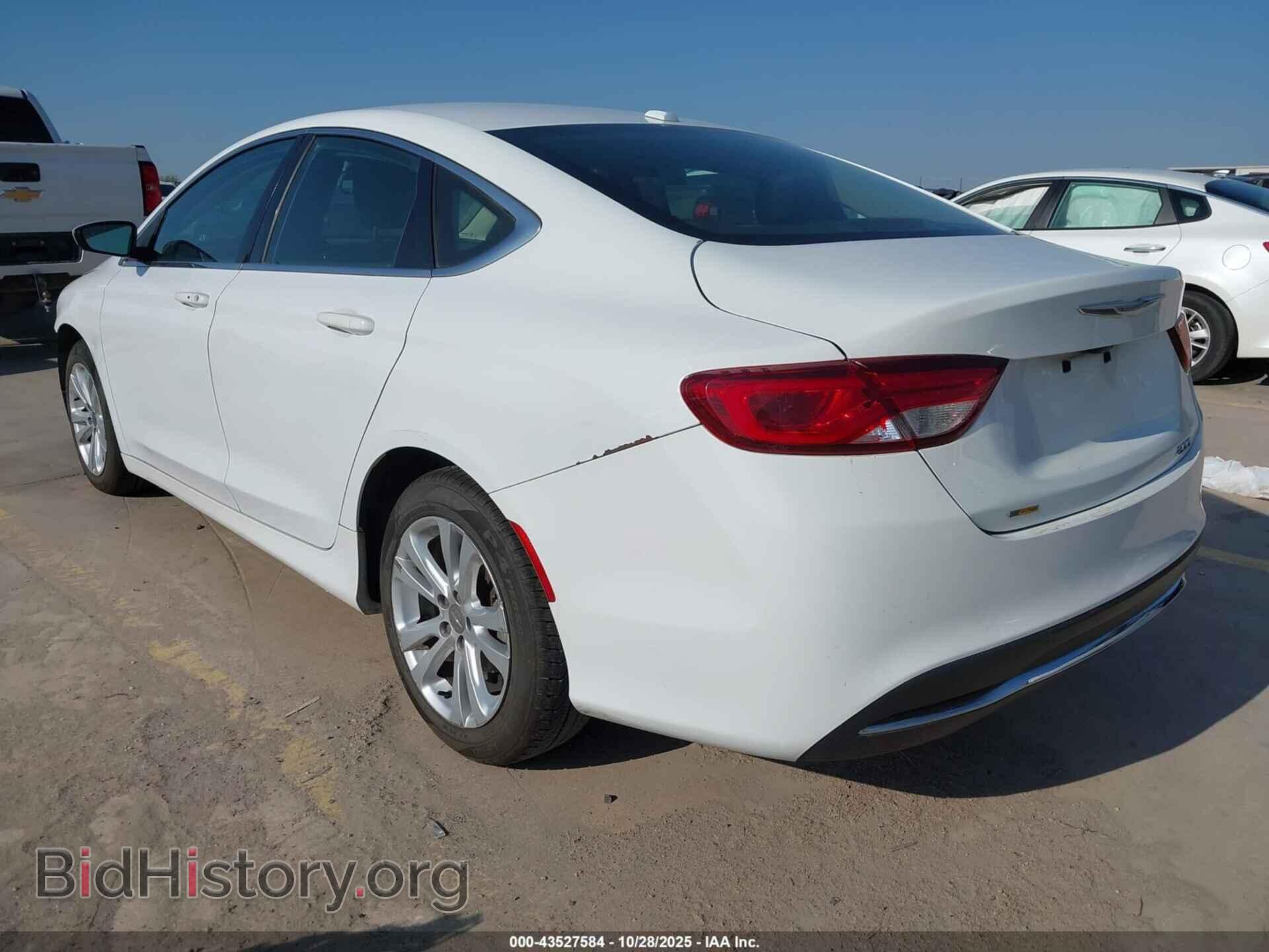 2016 CHRYSLER 200 - VIN: 1C3CCCAB3GN127025 - Фото 3