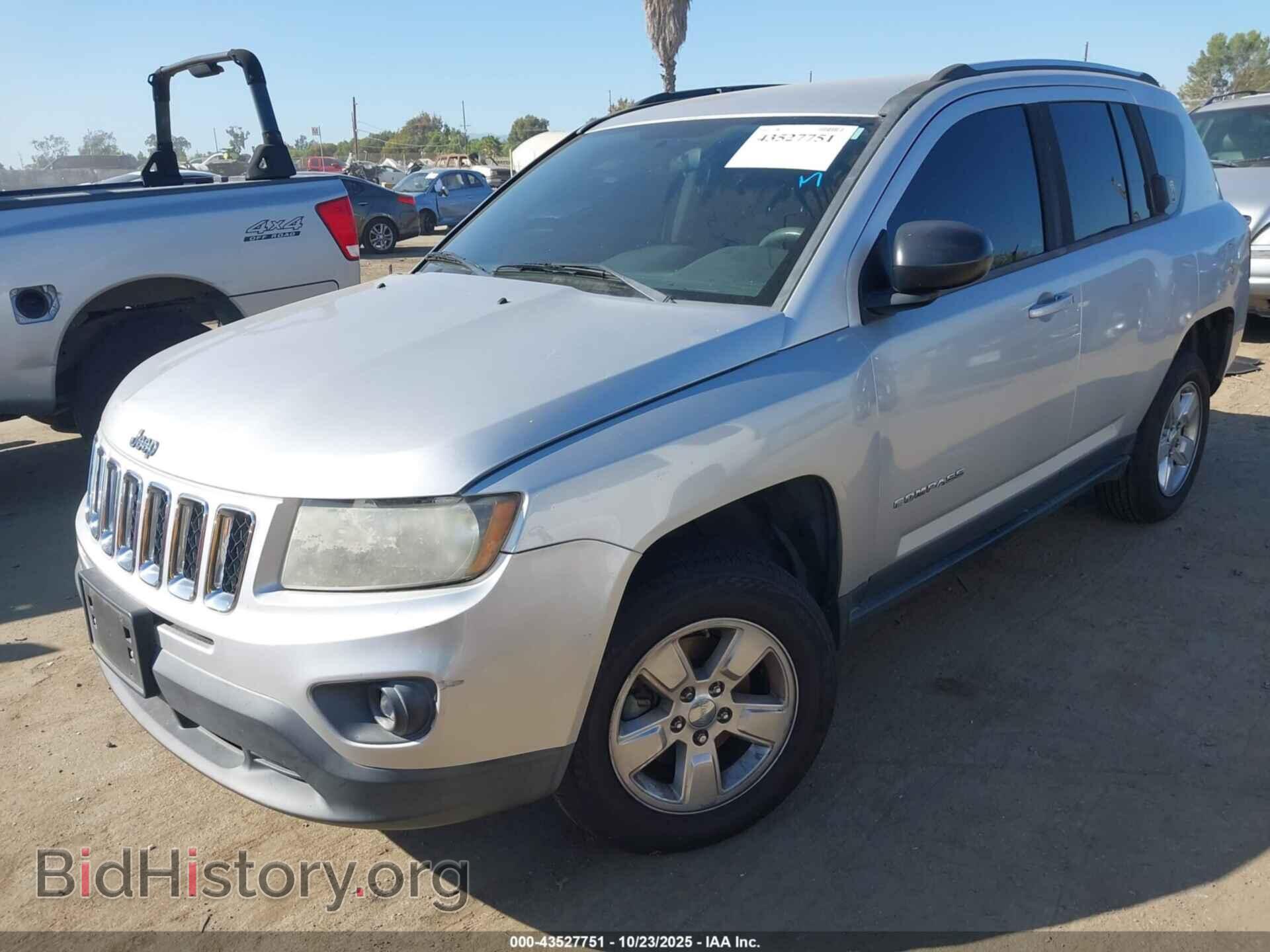 2014 JEEP COMPASS - VIN: 1C4NJCBA9ED595117 - Фото 2