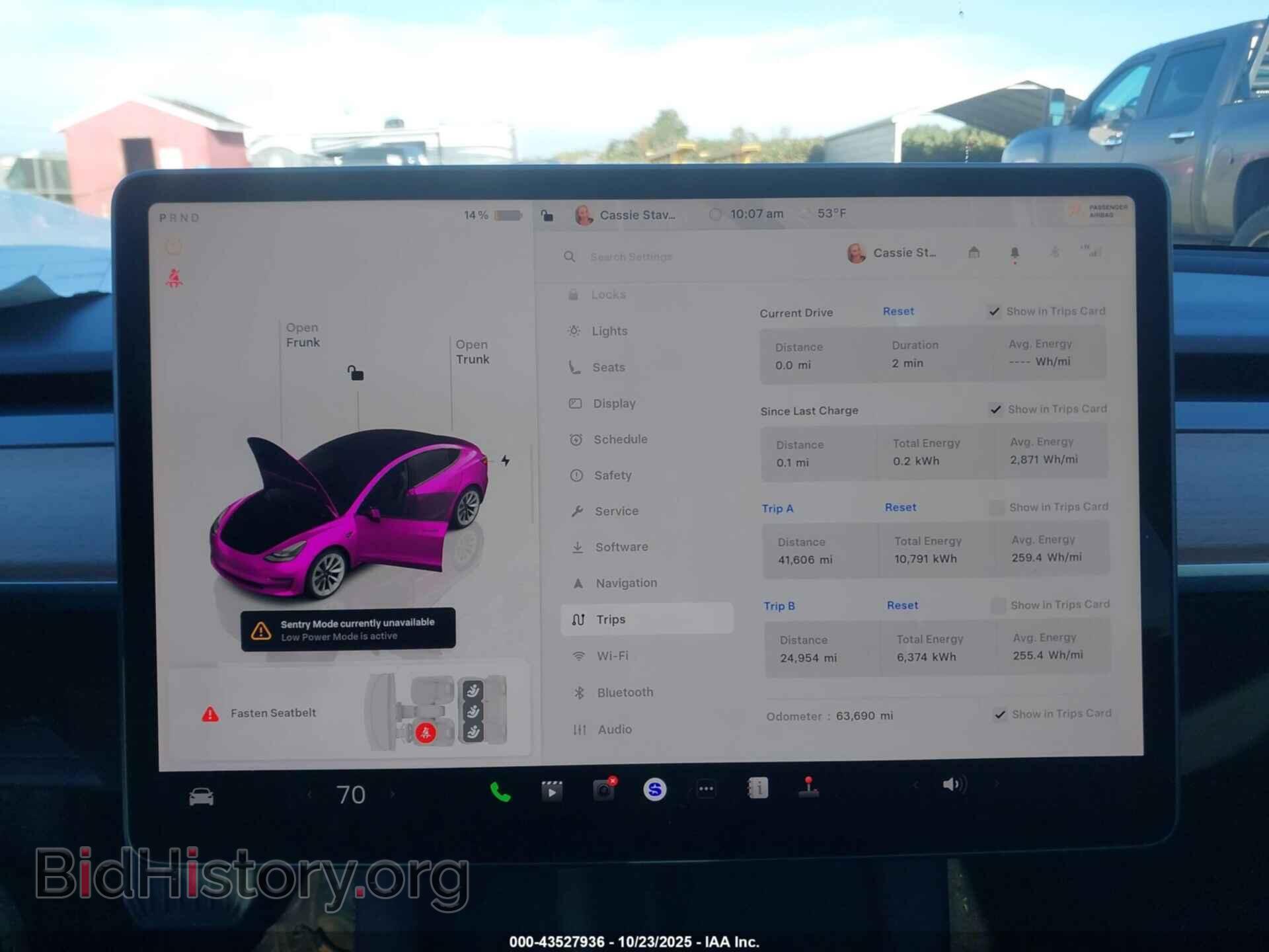 2023 TESLA MODEL 3 - VIN: 5YJ3E1EA6PF450897 - Фото 7