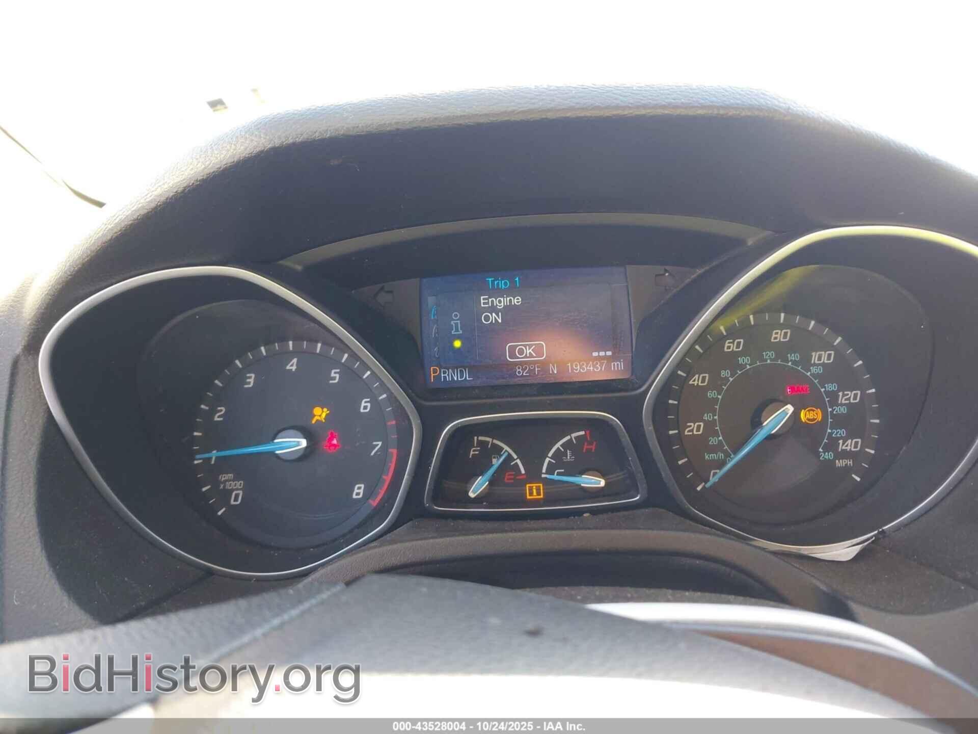 2013 FORD FOCUS - VIN: 1FADP3F29DL337641 - Фото 7