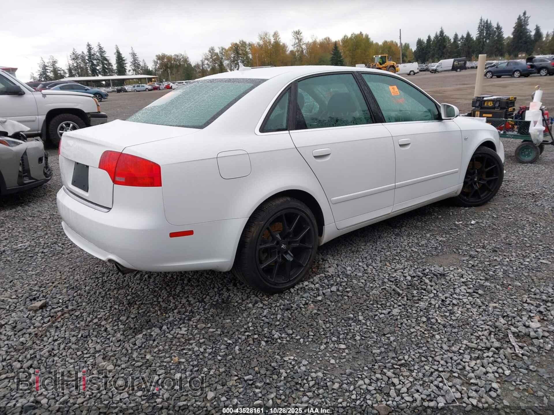 2008 AUDI A4 - VIN: WAUDF78EX8A028836 - Фото 4