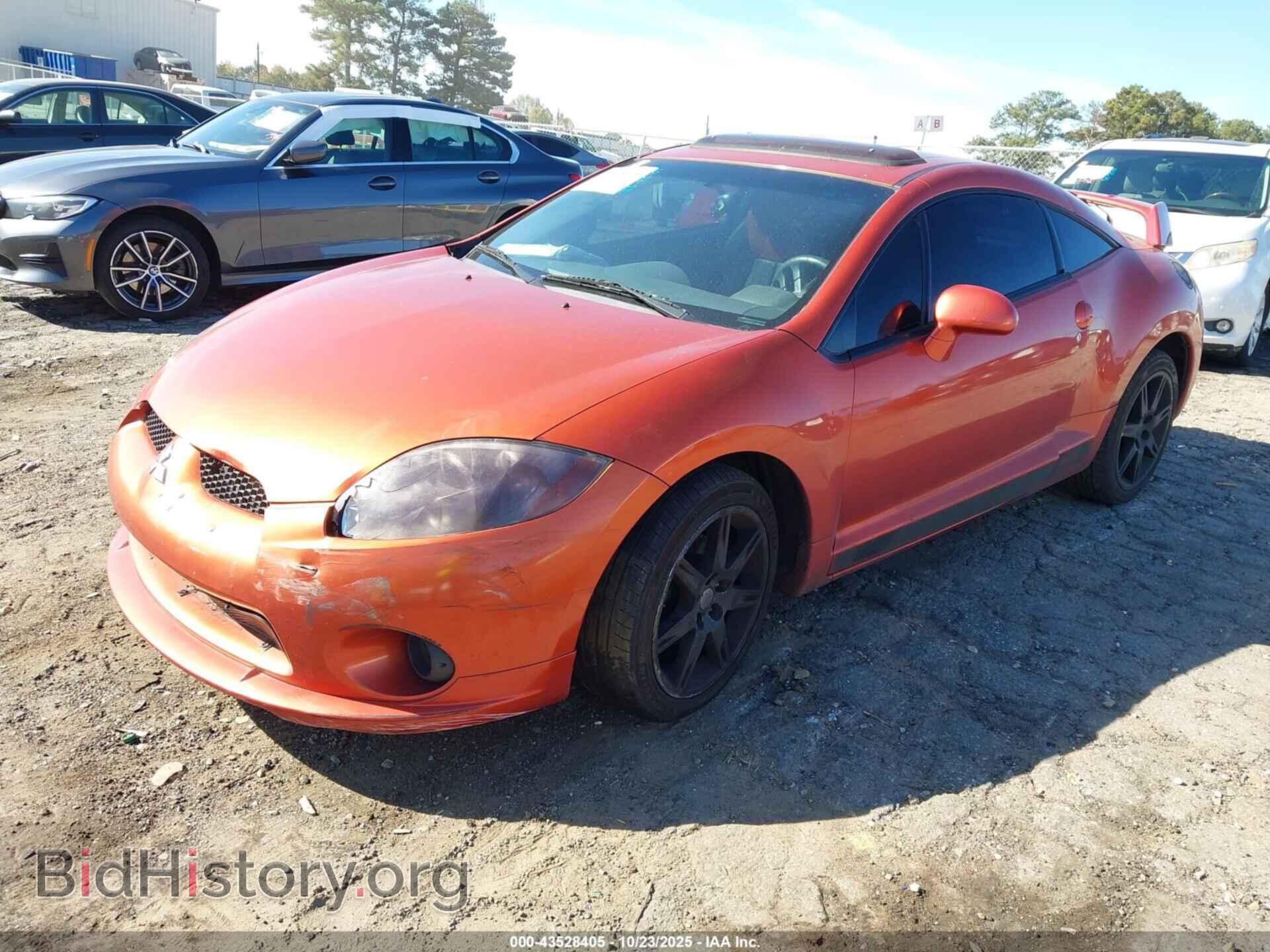 2008 MITSUBISHI ECLIPSE - VIN: 4A3AK64F48E034079 - Фото 2