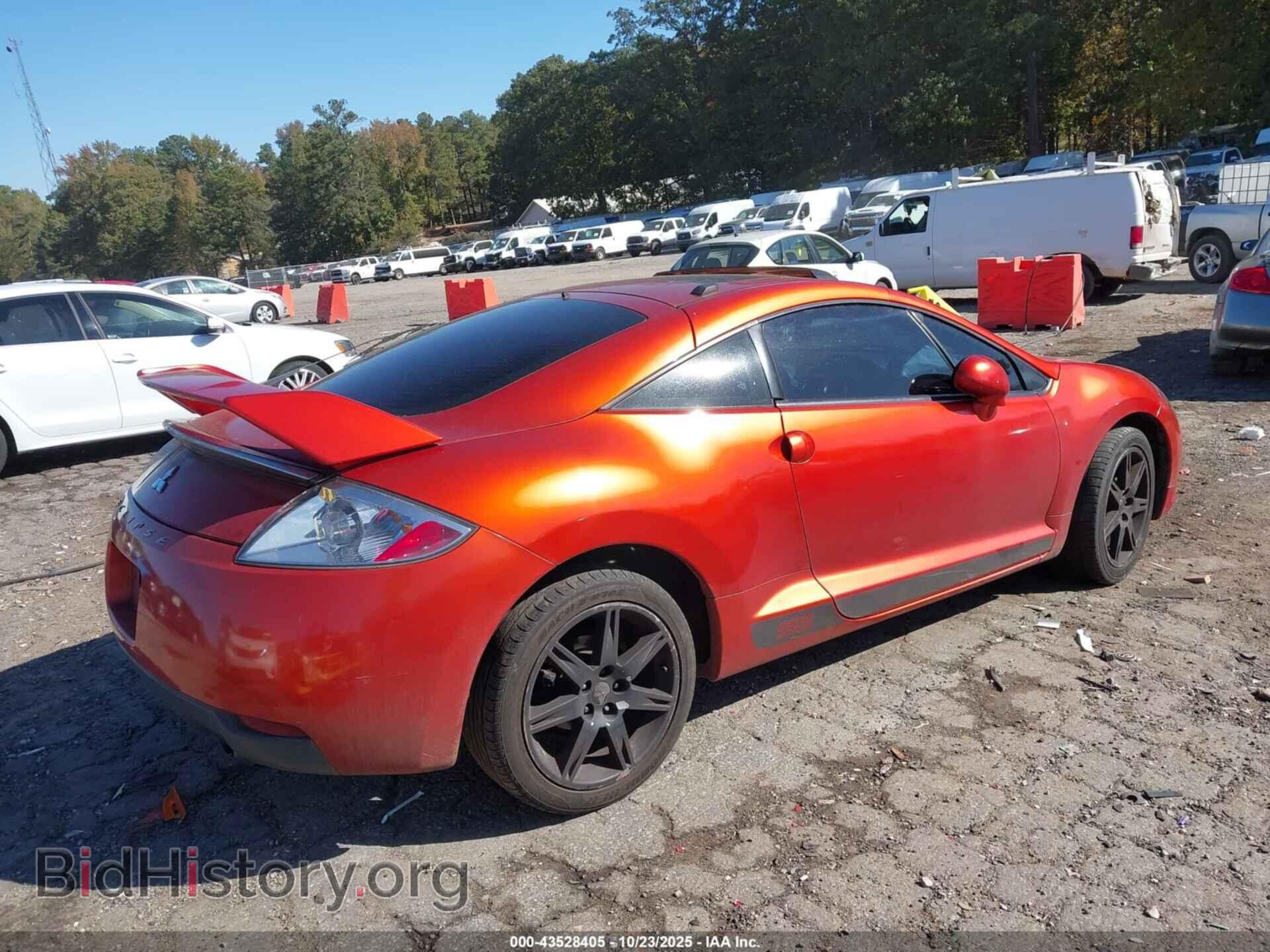 2008 MITSUBISHI ECLIPSE - VIN: 4A3AK64F48E034079 - Фото 4