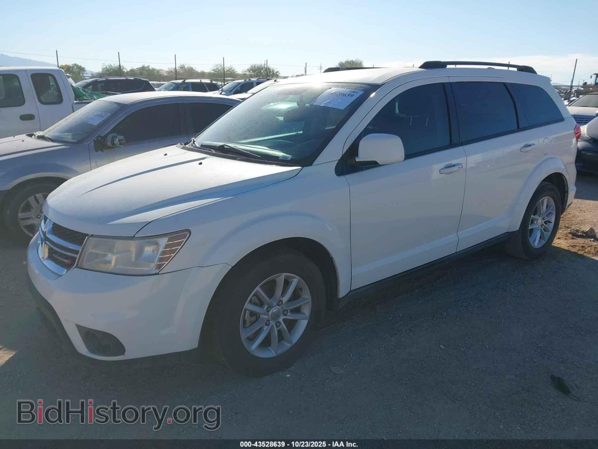 2013 DODGE JOURNEY - VIN: 3C4PDCBG3DT681522 - Фото 2